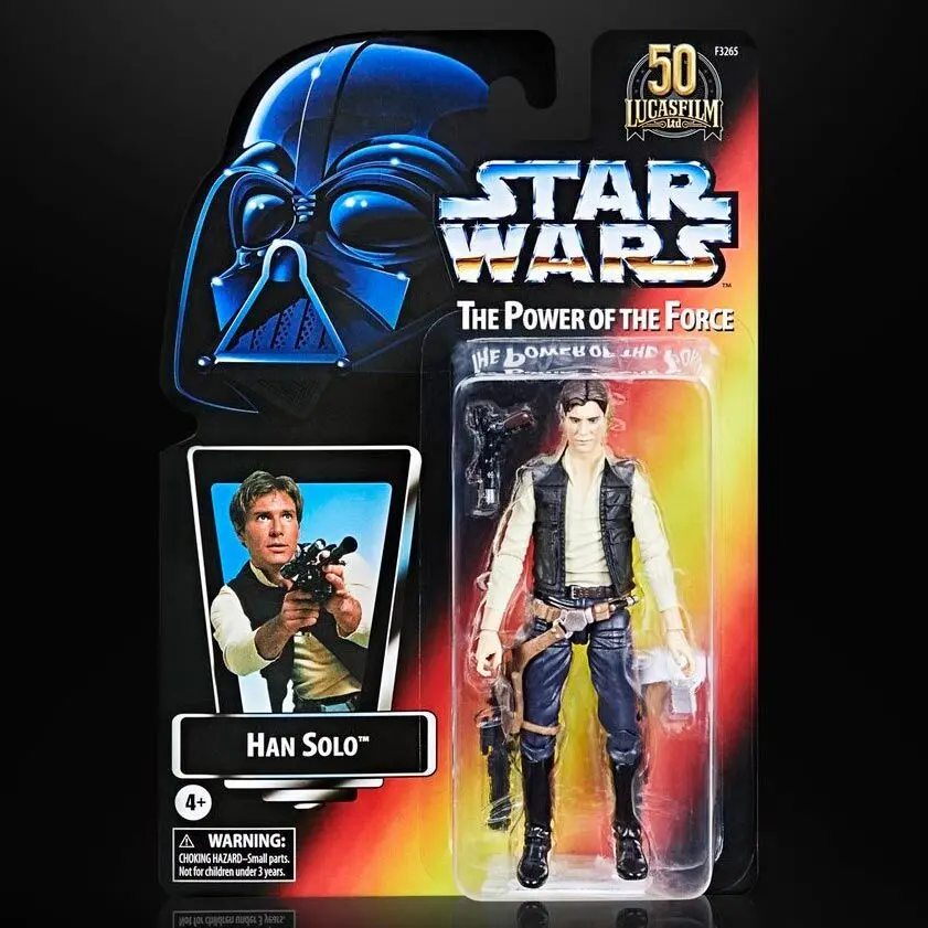 Star Wars Black Series Figurina de Acțiune The Power of the Force 2021 Han Solo Exclusive 15 cm poza produsului