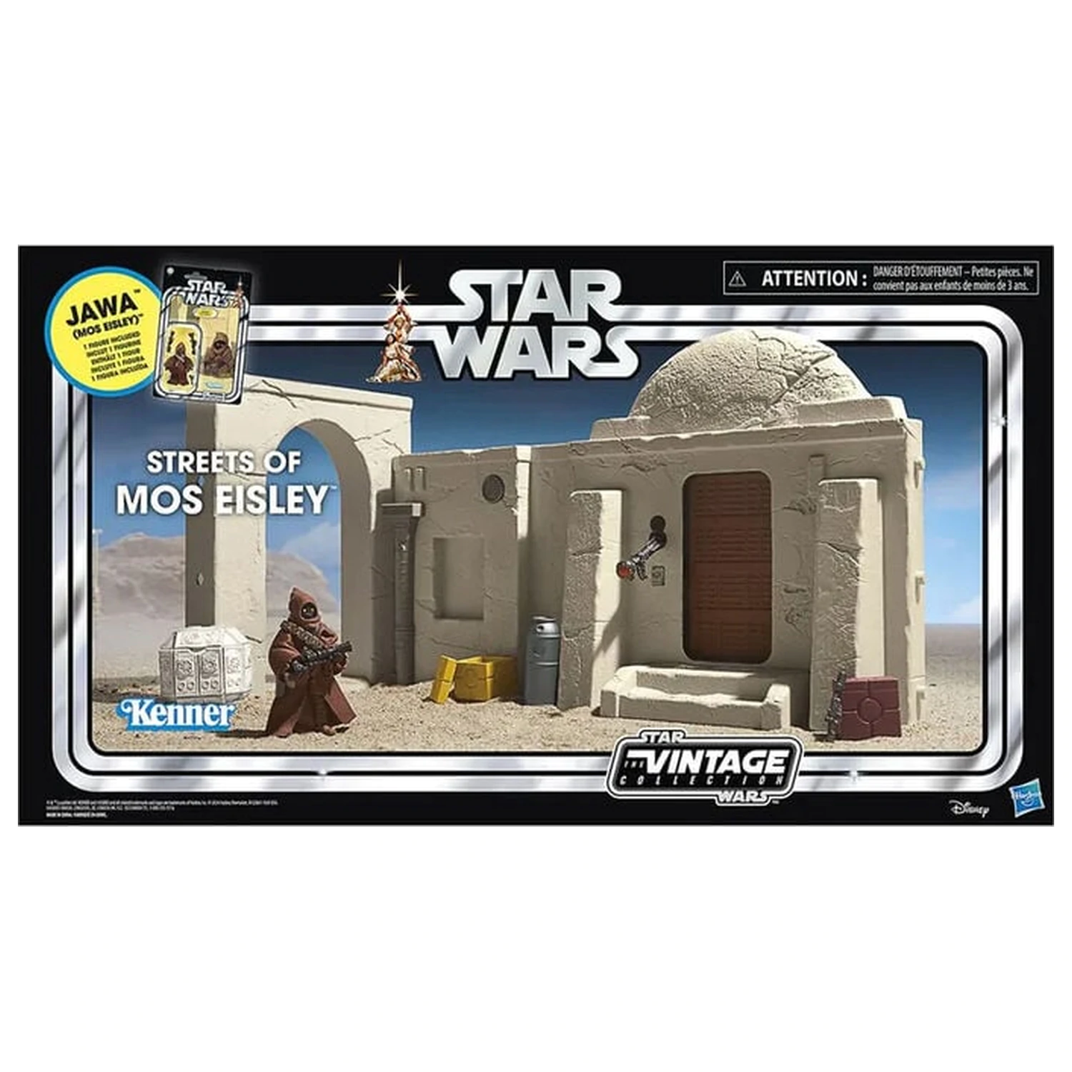 Star Wars Episode IV Vintage Collection set de joacă străzile din Mos Eisley cu figurină de acțiune Jawa poza produsului
