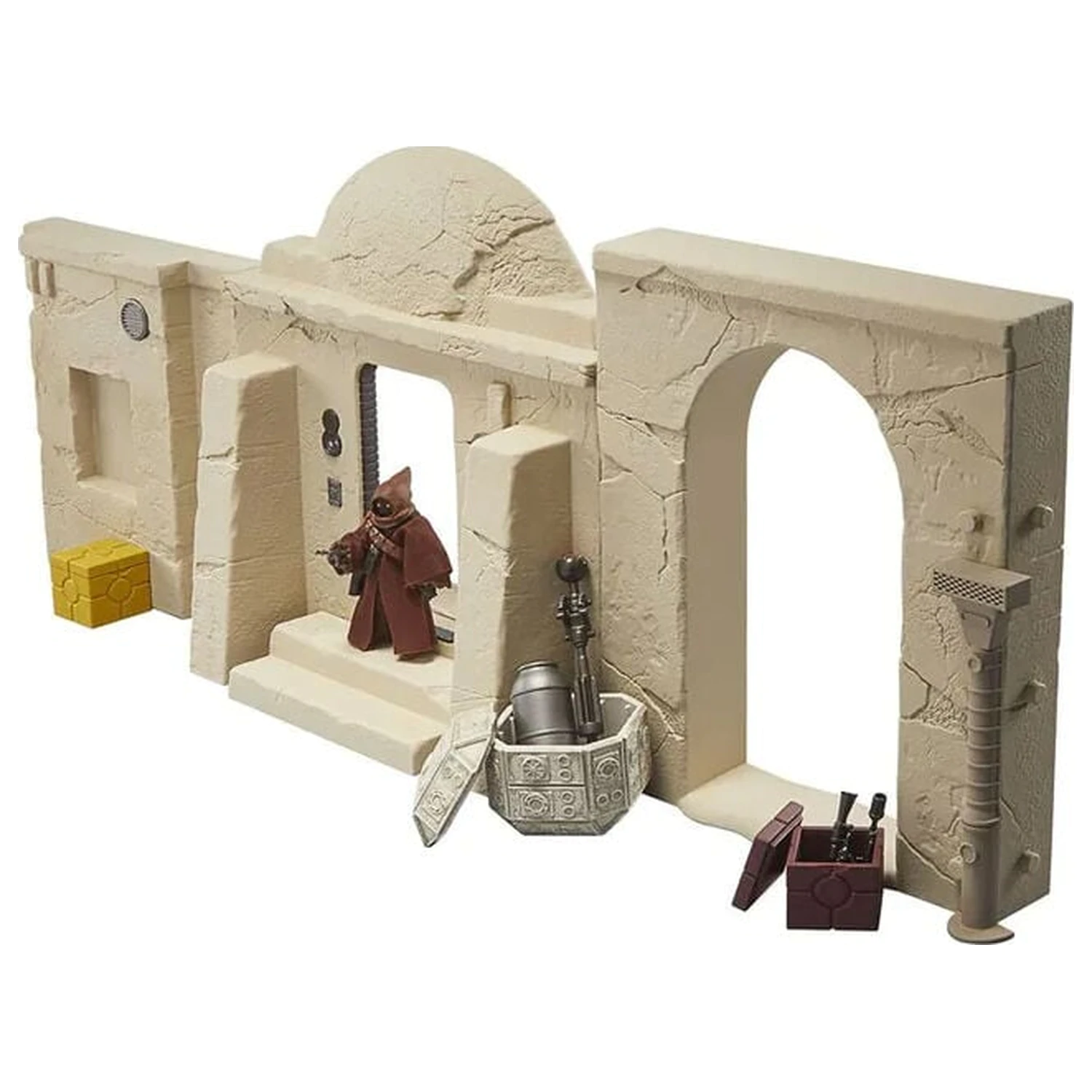 Star Wars Episode IV Vintage Collection set de joacă străzile din Mos Eisley cu figurină de acțiune Jawa poza produsului