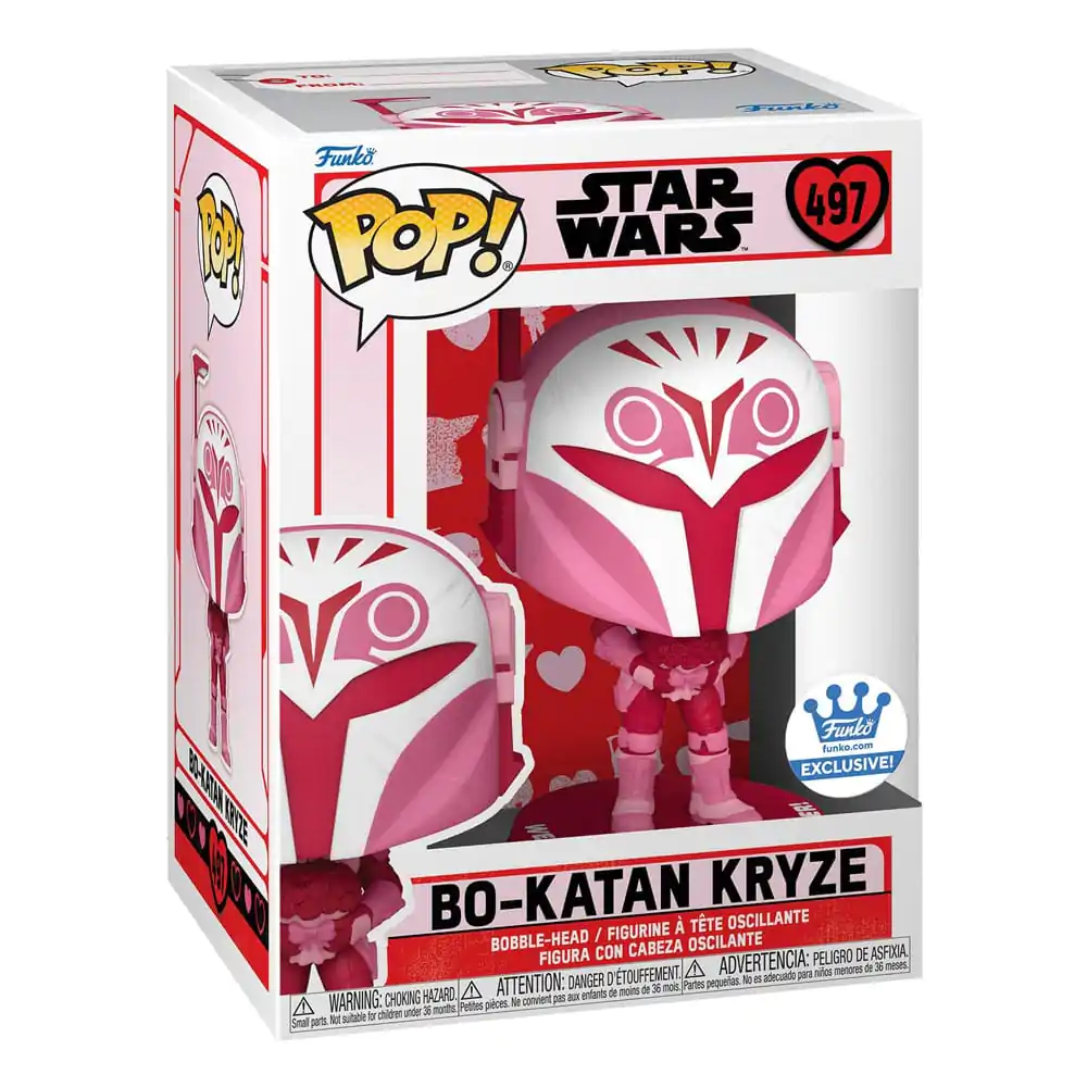 Star Wars Valentines POP! Star Wars Figurina Vinyl Bo Katan 9 cm poza produsului