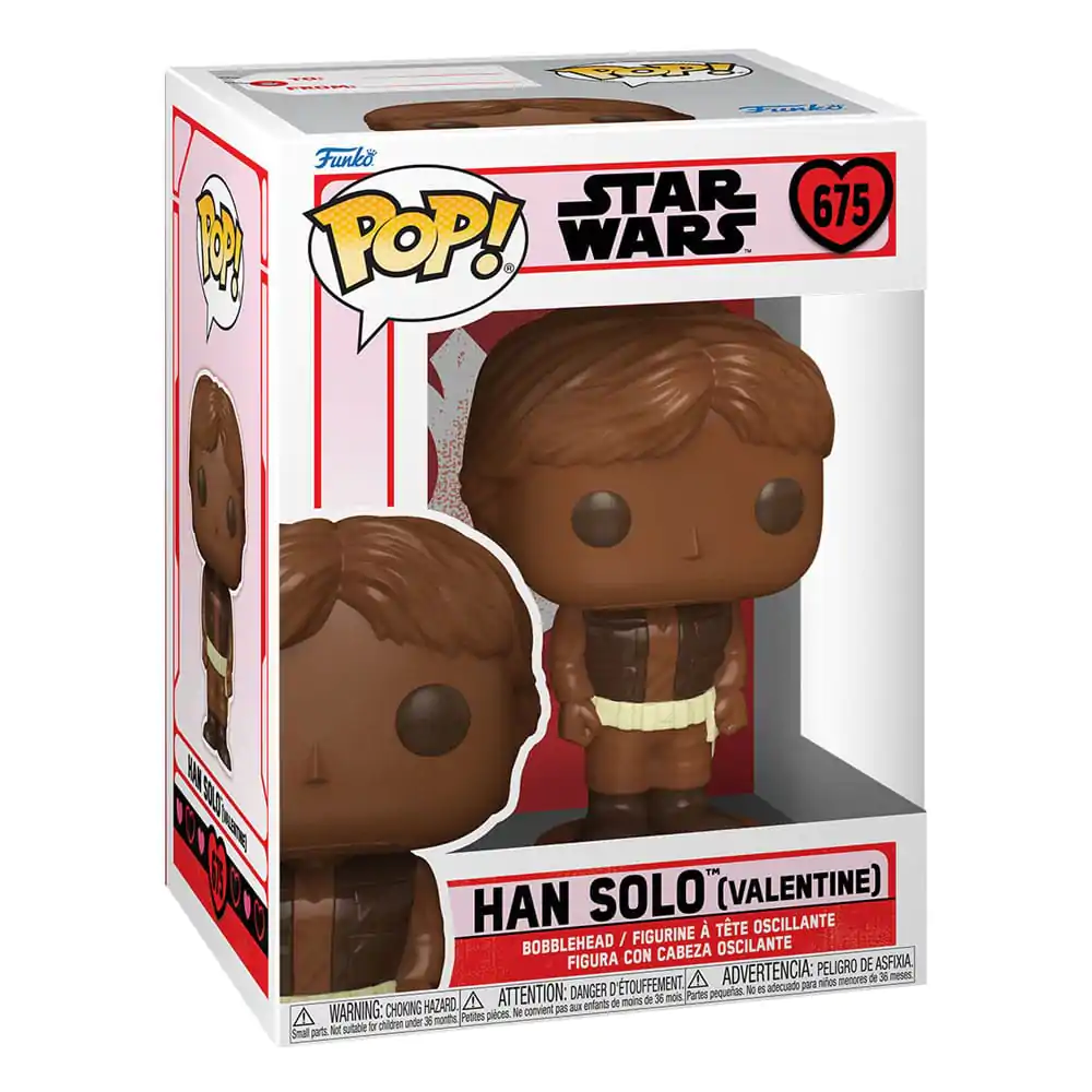 Star Wars Valentines POP! Figurina Vinyl Han Solo (Val Choc) 9 cm poza produsului