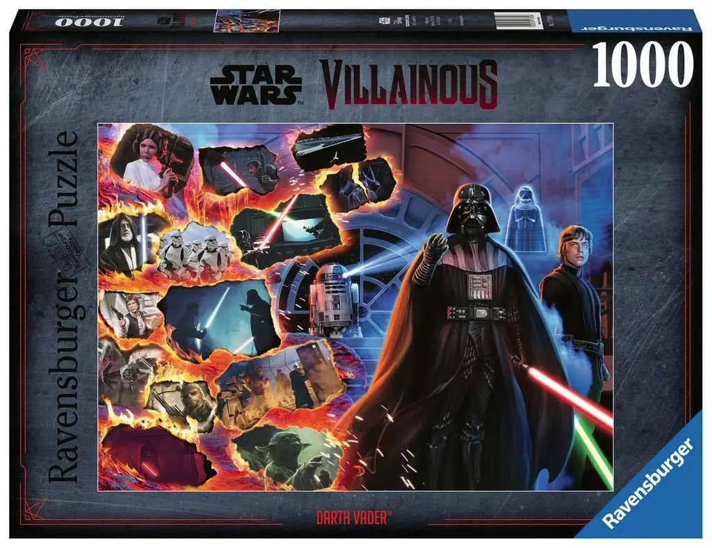 Star Wars Villainous Puzzle Jigsaw Darth Vader (1000 piese) poza produsului