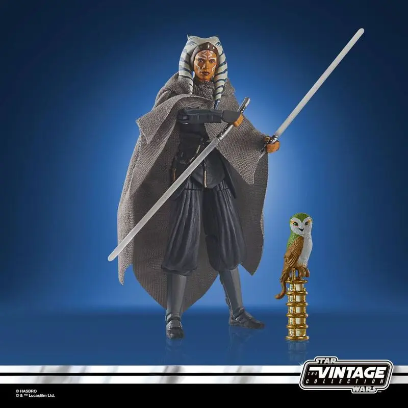 Star Wars: The Mandalorian Vintage Collection Figurina Acțiune 2022 Ahsoka Tano & Grogu 10 cm poza produsului