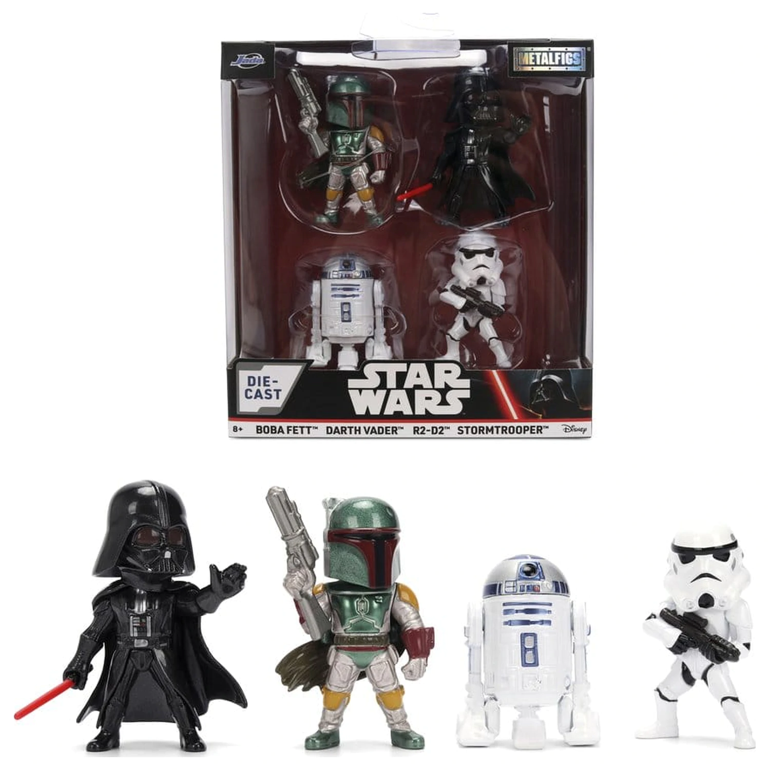 Star Wars Mini Figurine pachet de 4 bucati, Seria 1, 6.5 cm poza produsului