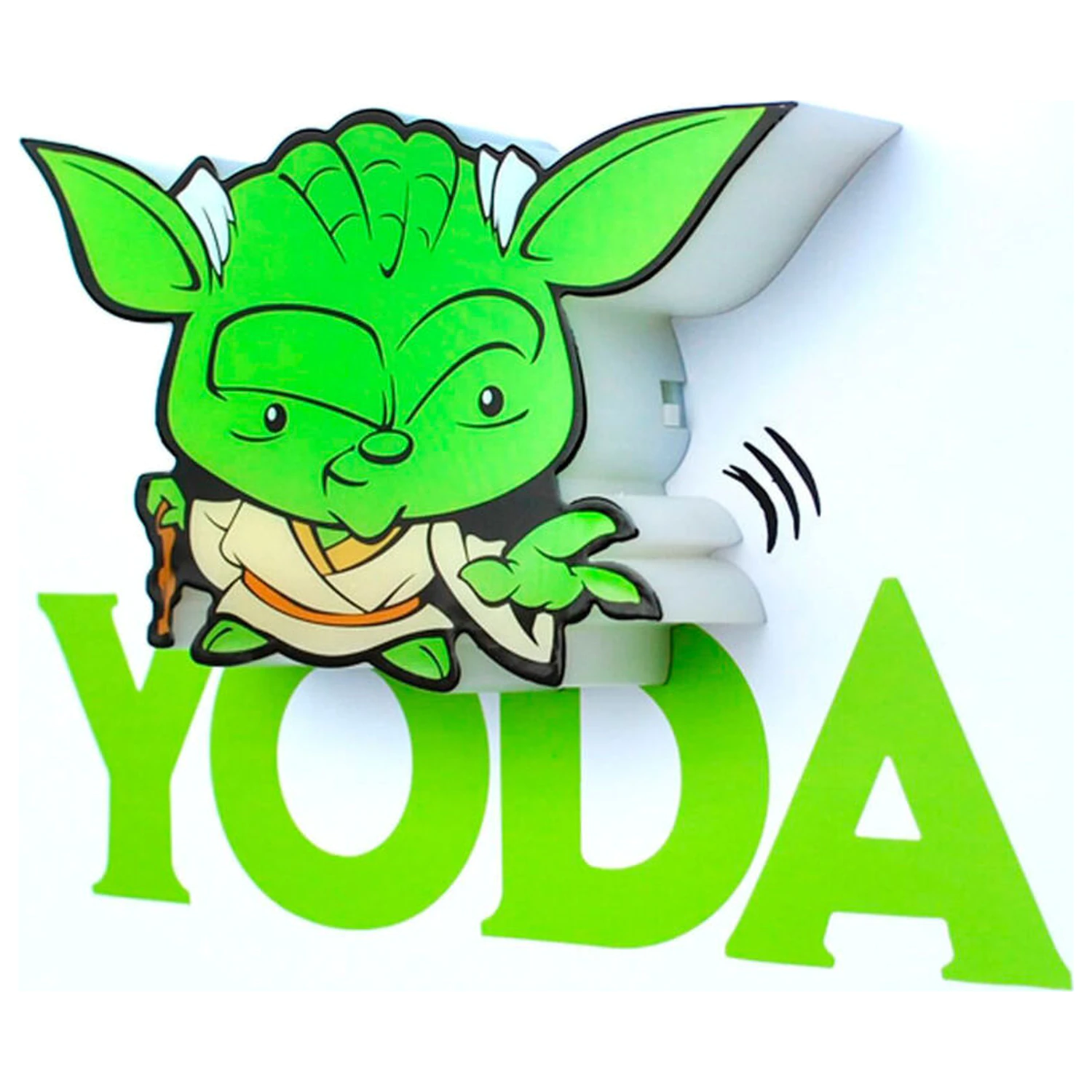 Star Wars Yoda 3D Light FX mini lampa poza produsului