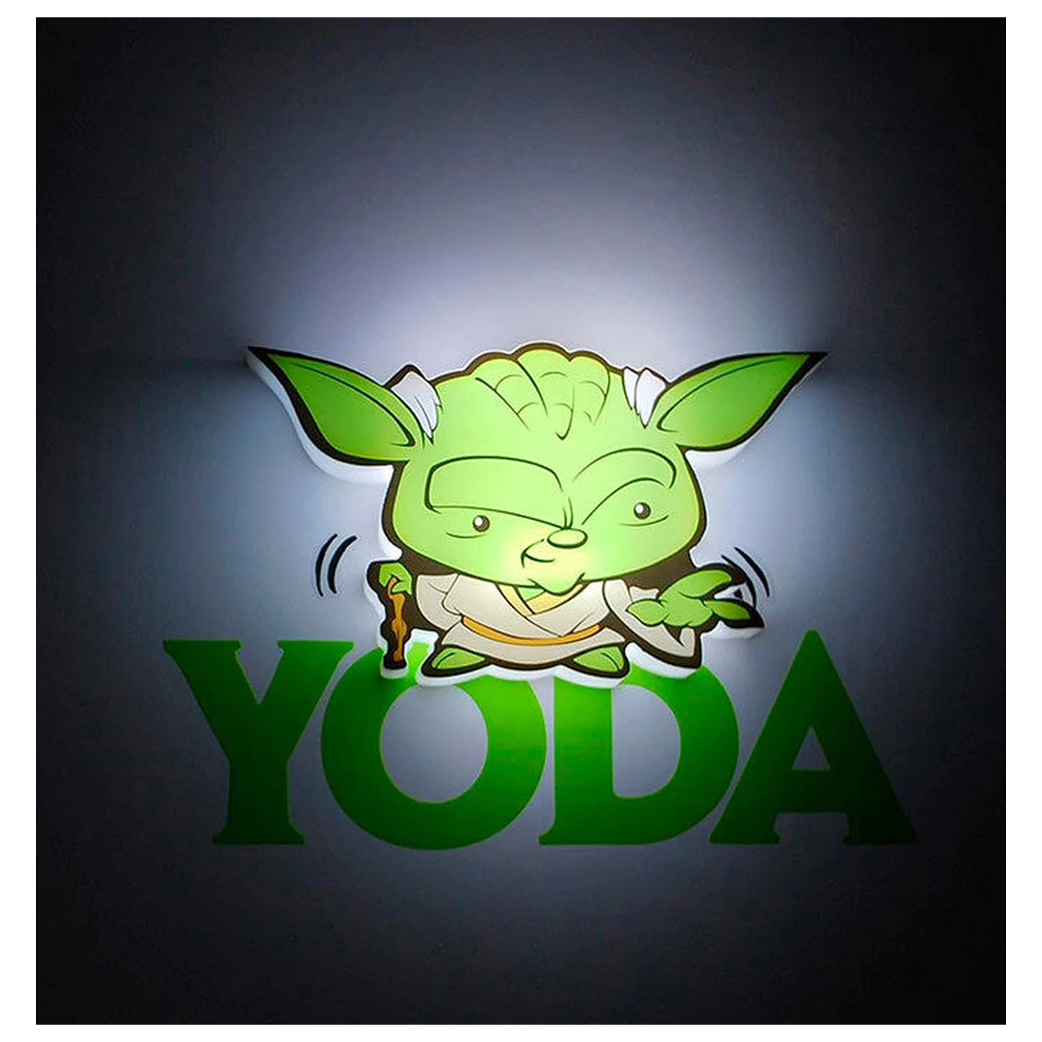 Star Wars Yoda 3D Light FX mini lampa poza produsului
