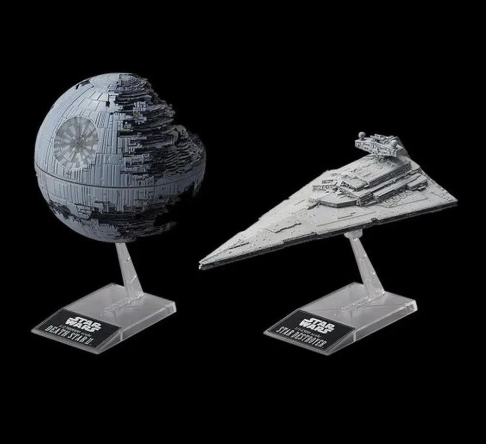 Star Wars Model Kit Steaua Morții II & Imperial Star Destroyer poza produsului