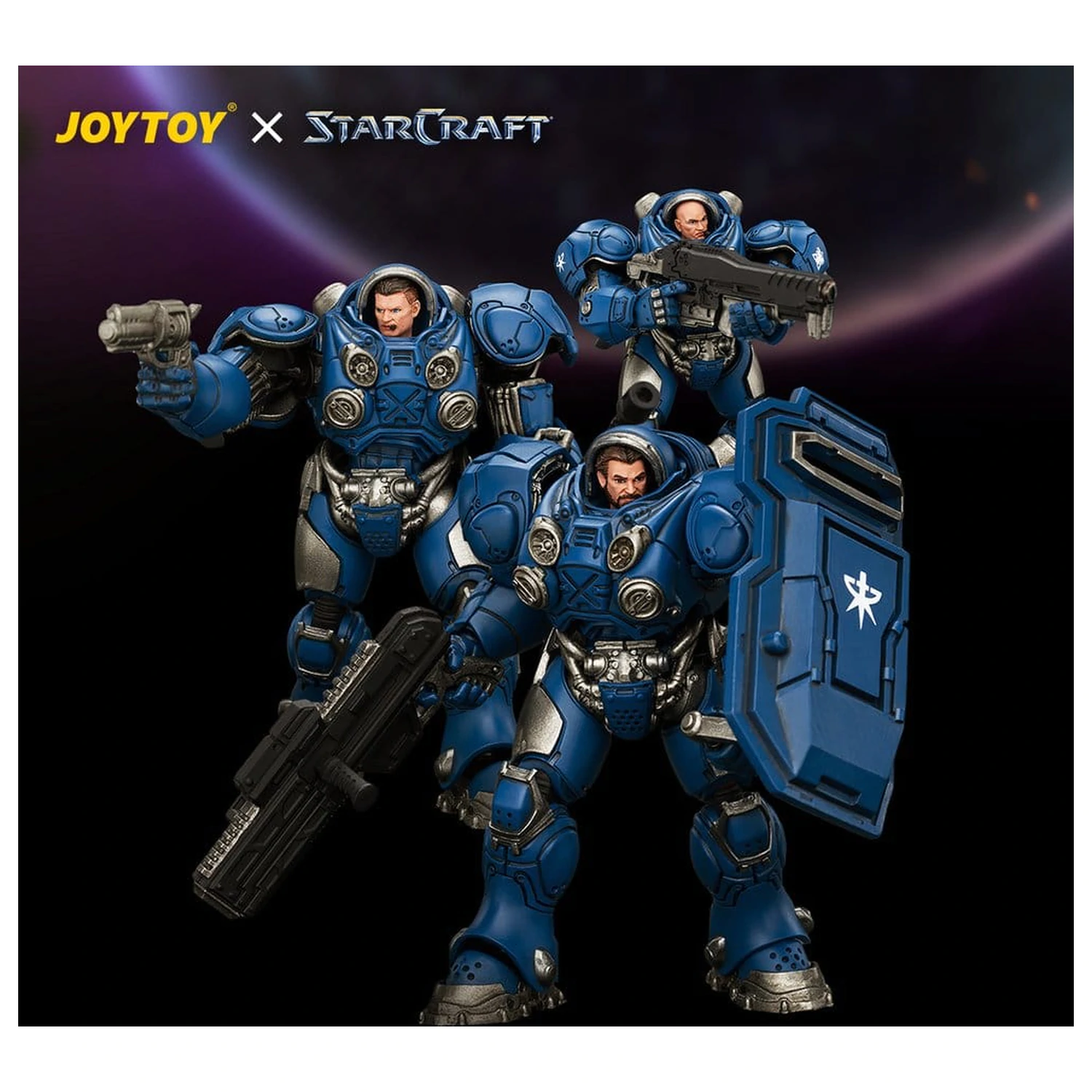 StarCraft Set figurine Terran Marine poza produsului