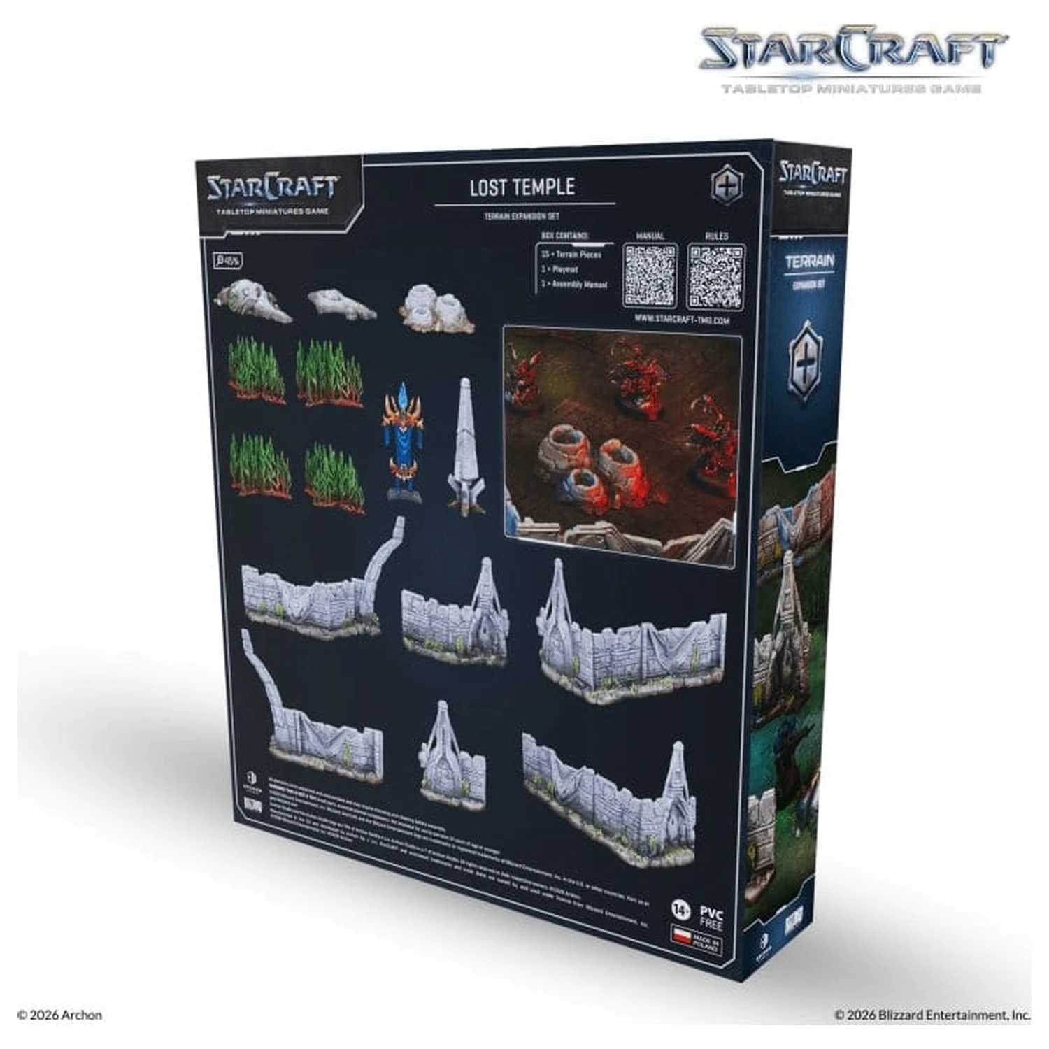 StarCraft TMG Expansion Set Teren: Lost Temple poza produsului