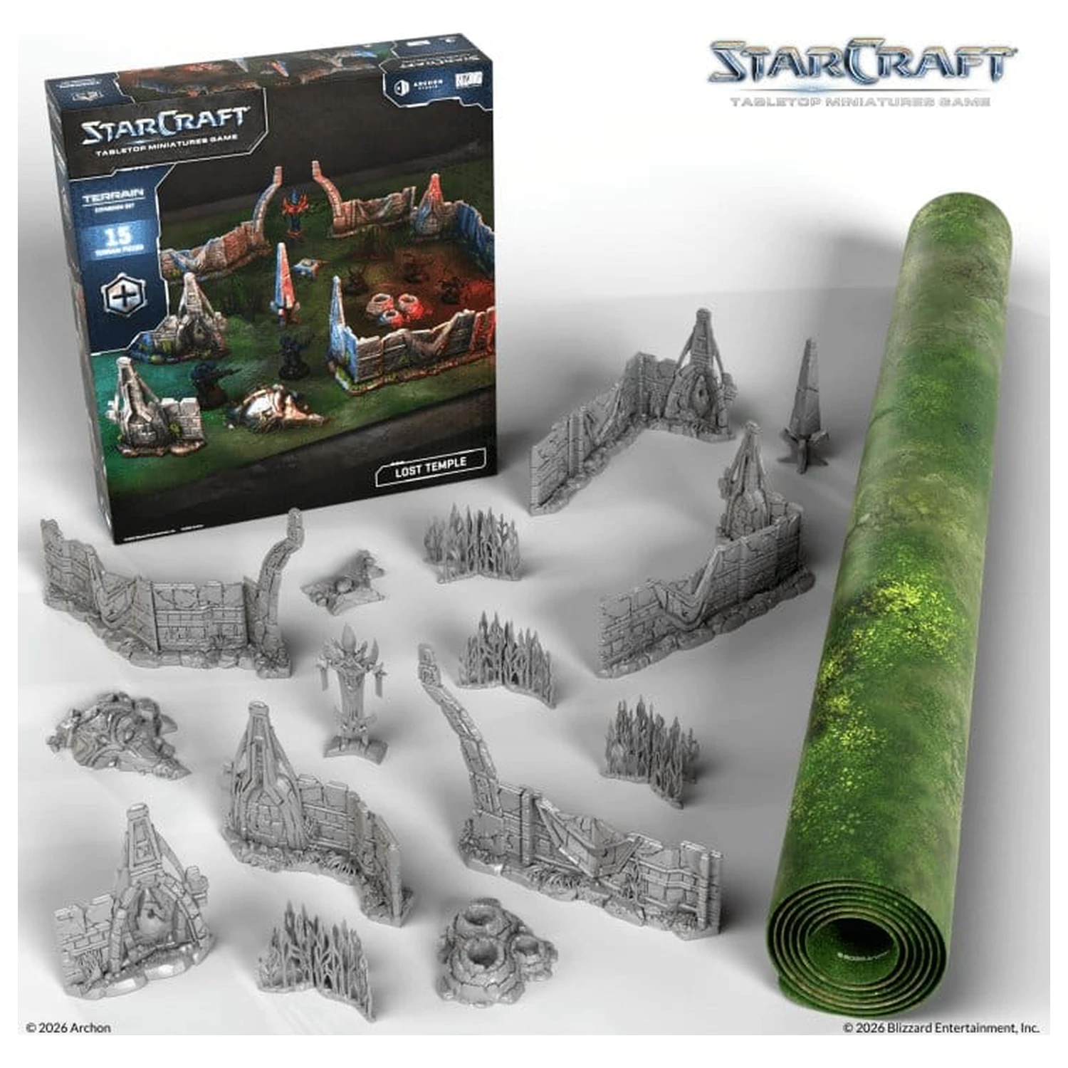 StarCraft TMG Expansion Set Teren: Lost Temple poza produsului