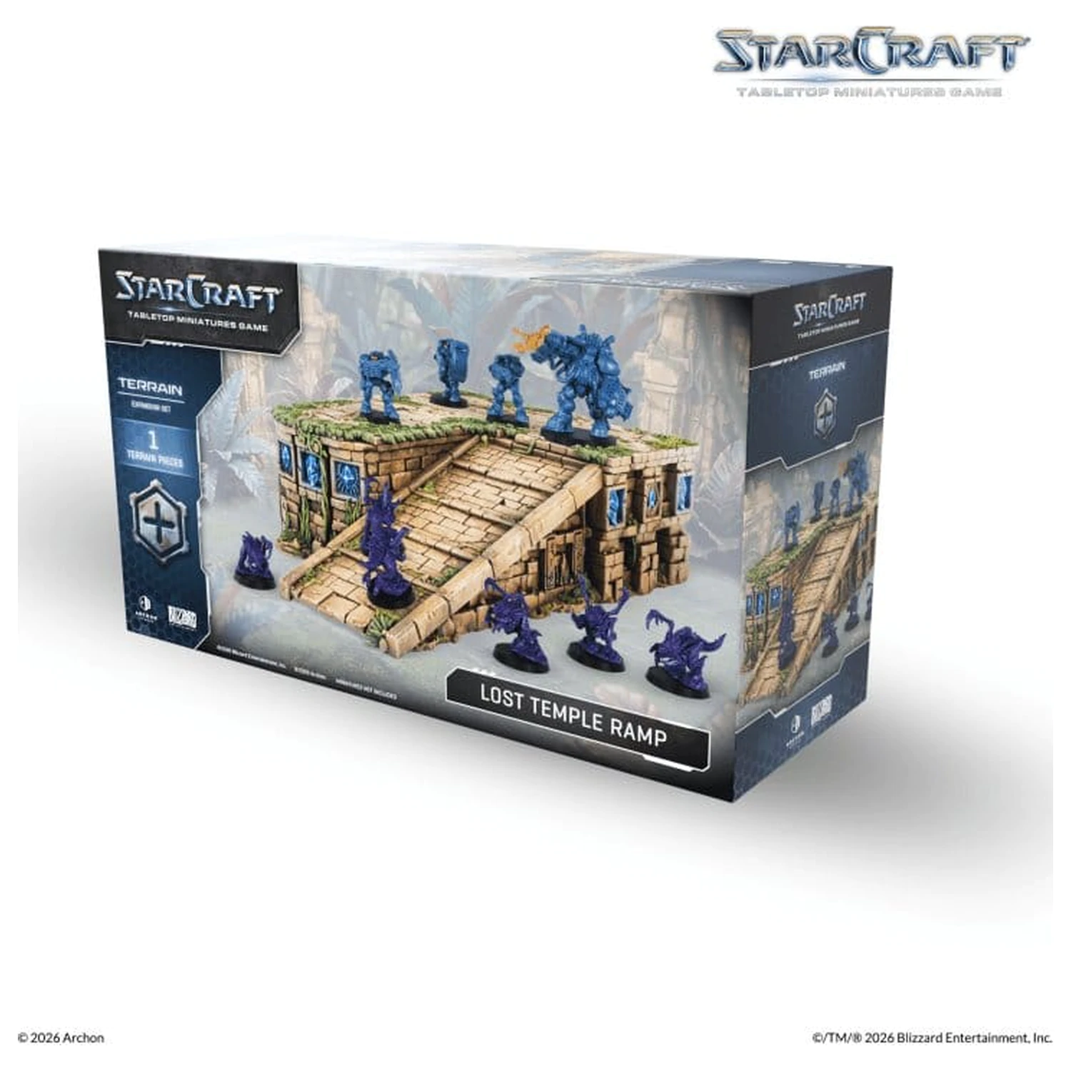 StarCraft TMG Expansion Set Teren: Lost Temple Ramp poza produsului