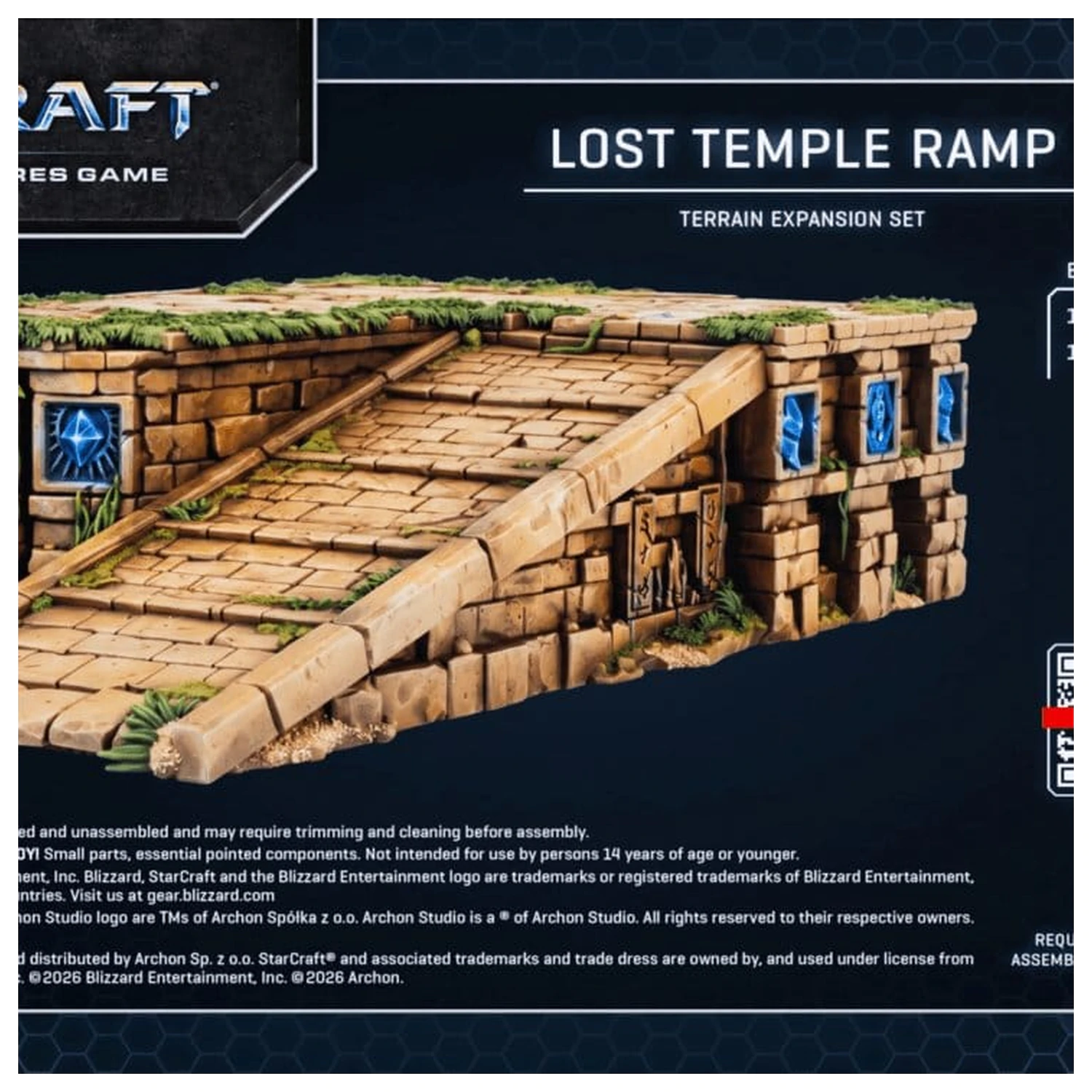 StarCraft TMG Expansion Set Teren: Lost Temple Ramp poza produsului