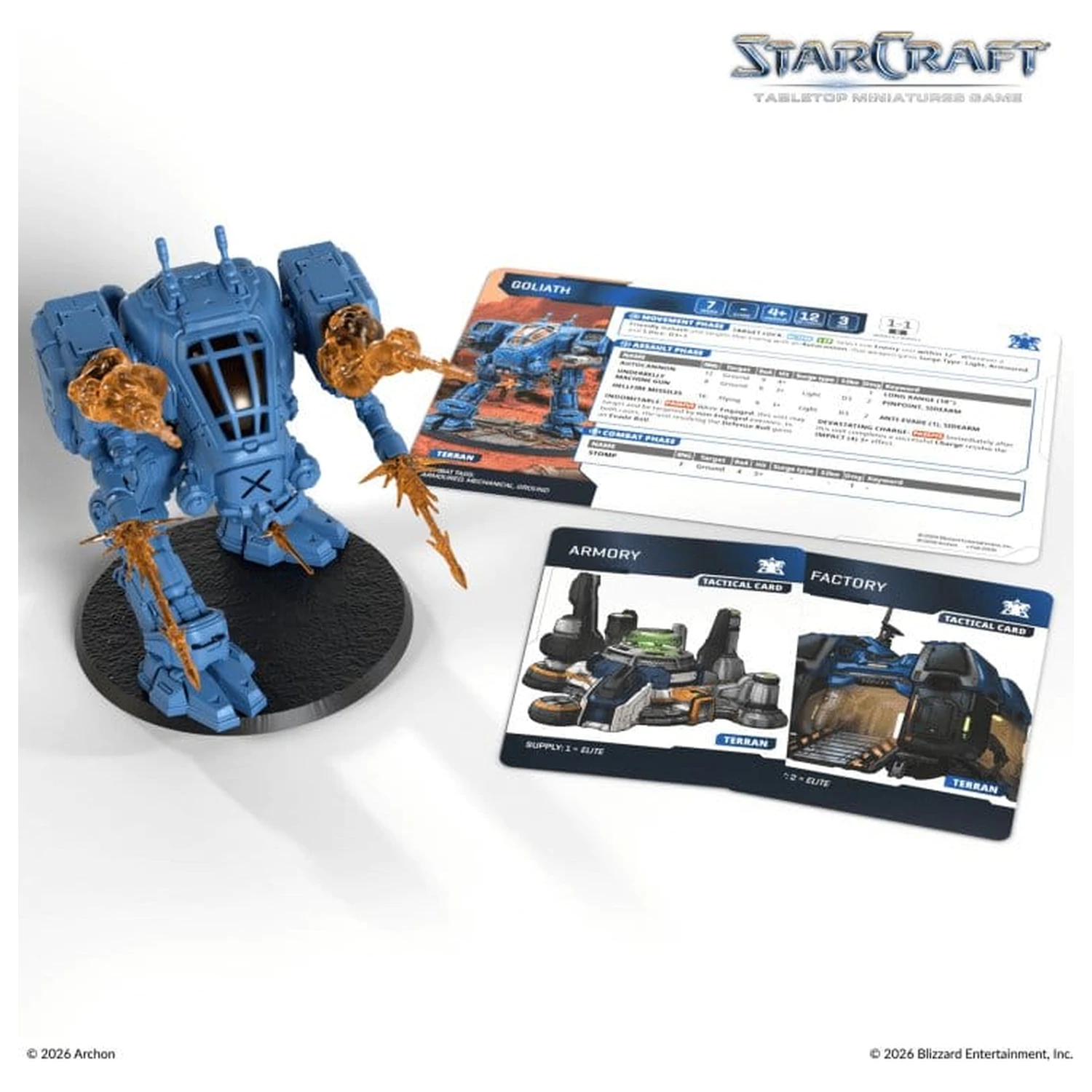 StarCraft TMG Expansion Set Terran: Goliath poza produsului