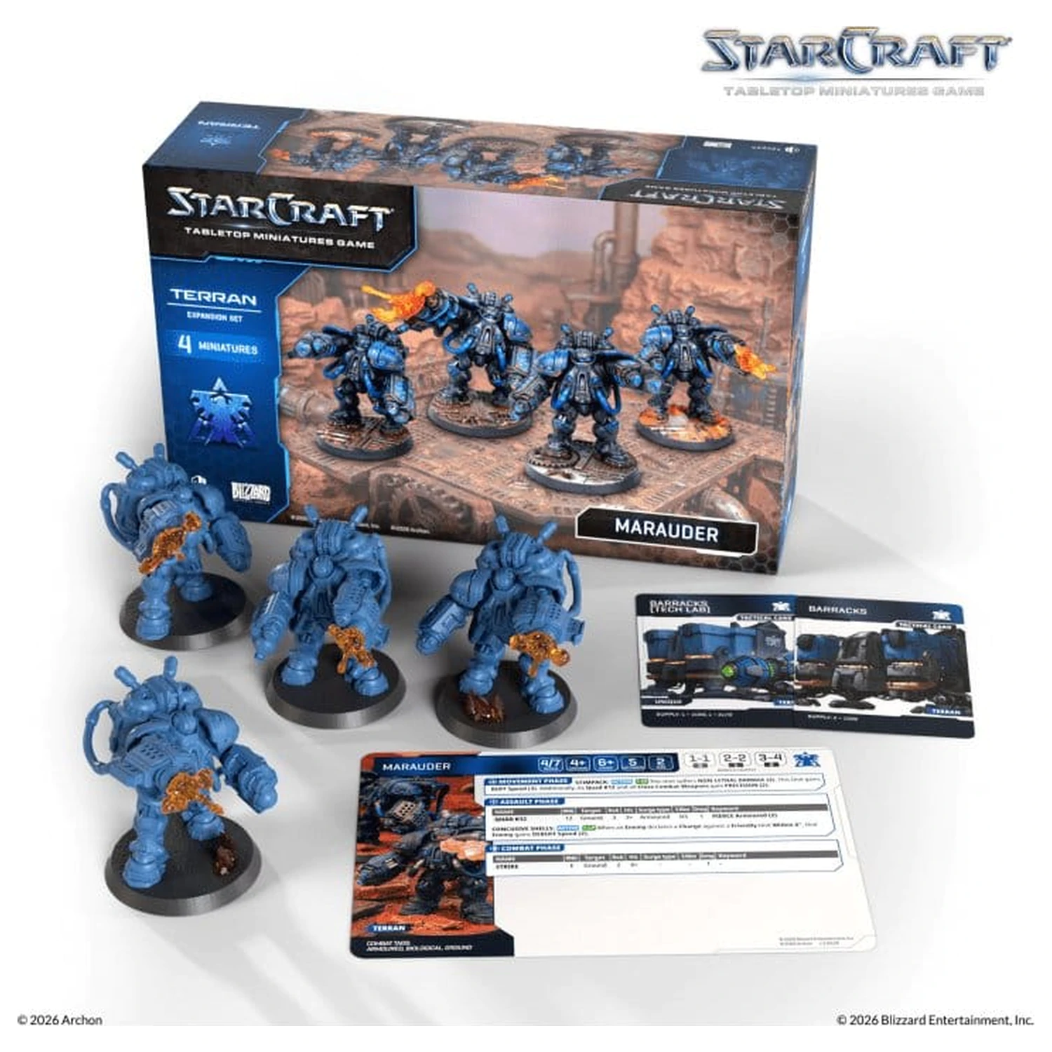 StarCraft TMG Expansion Set Terran: Marauder poza produsului