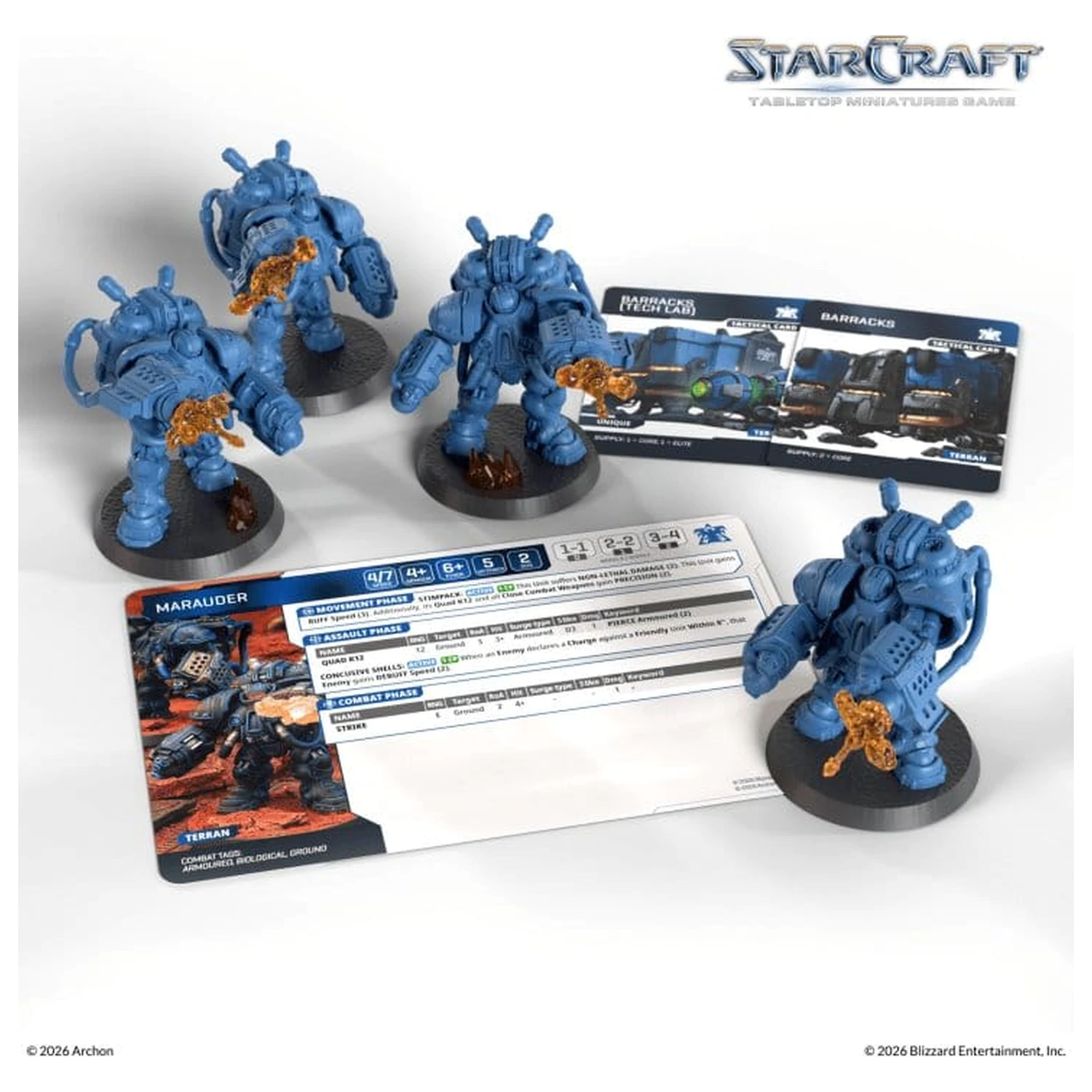 StarCraft TMG Expansion Set Terran: Marauder poza produsului