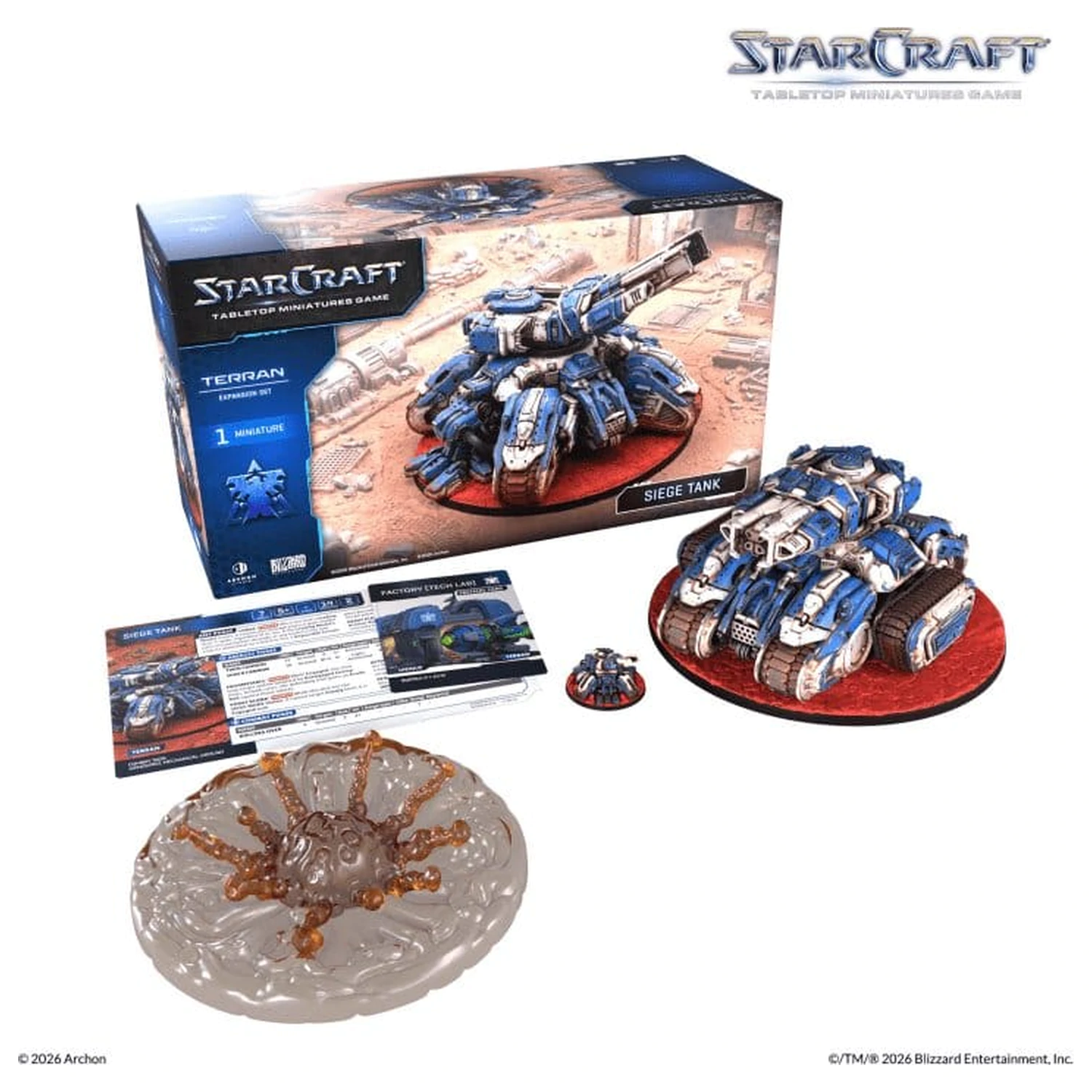 StarCraft TMG Expansion Set Terran: Siege Tank poza produsului