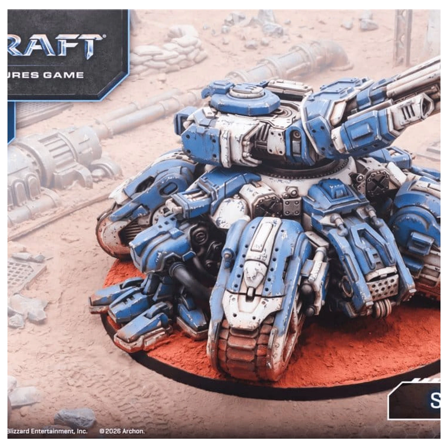 StarCraft TMG Expansion Set Terran: Siege Tank poza produsului