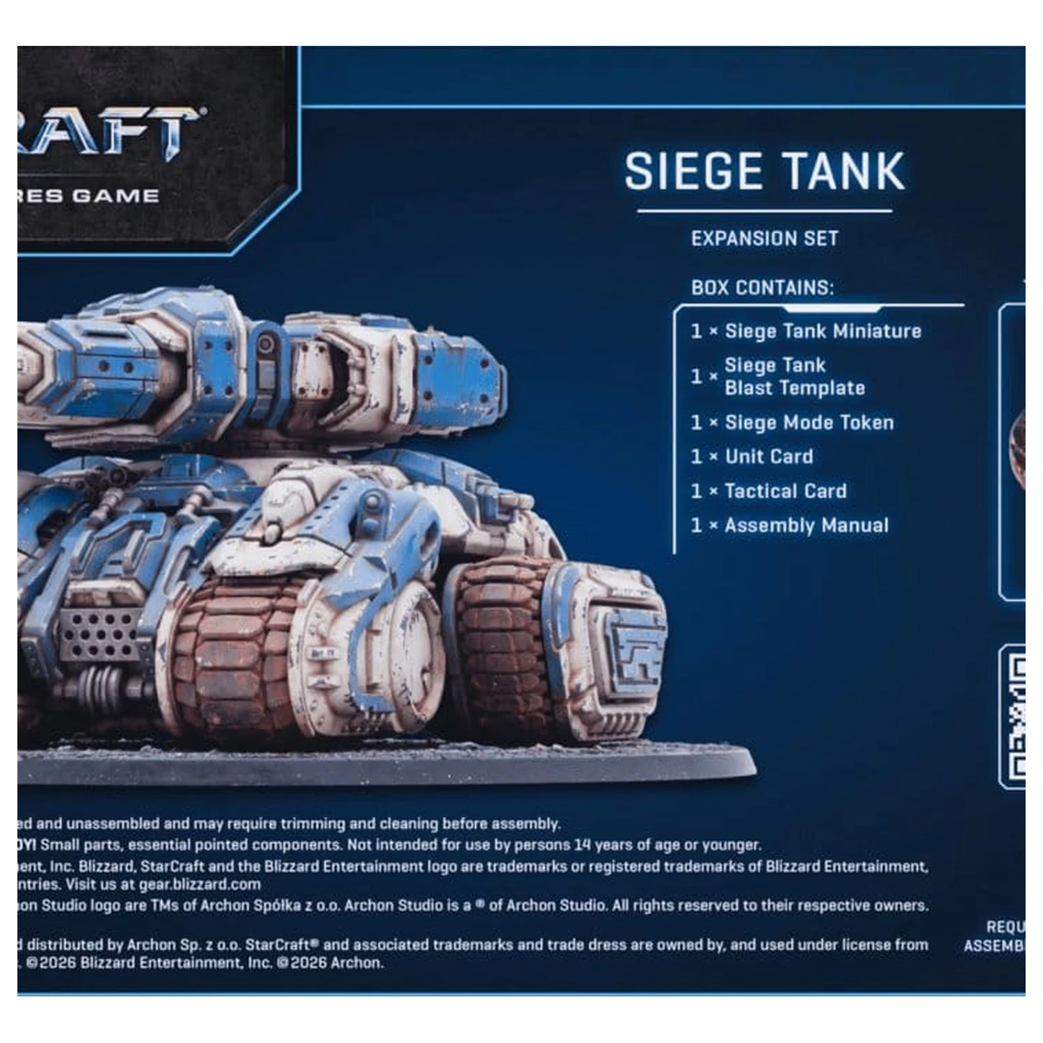StarCraft TMG Expansion Set Terran: Siege Tank poza produsului