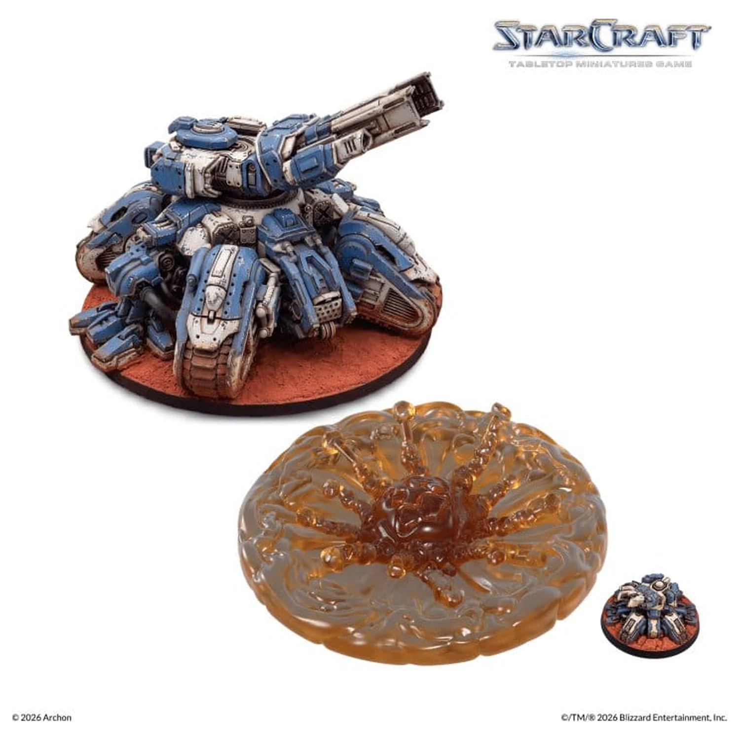 StarCraft TMG Expansion Set Terran: Siege Tank poza produsului