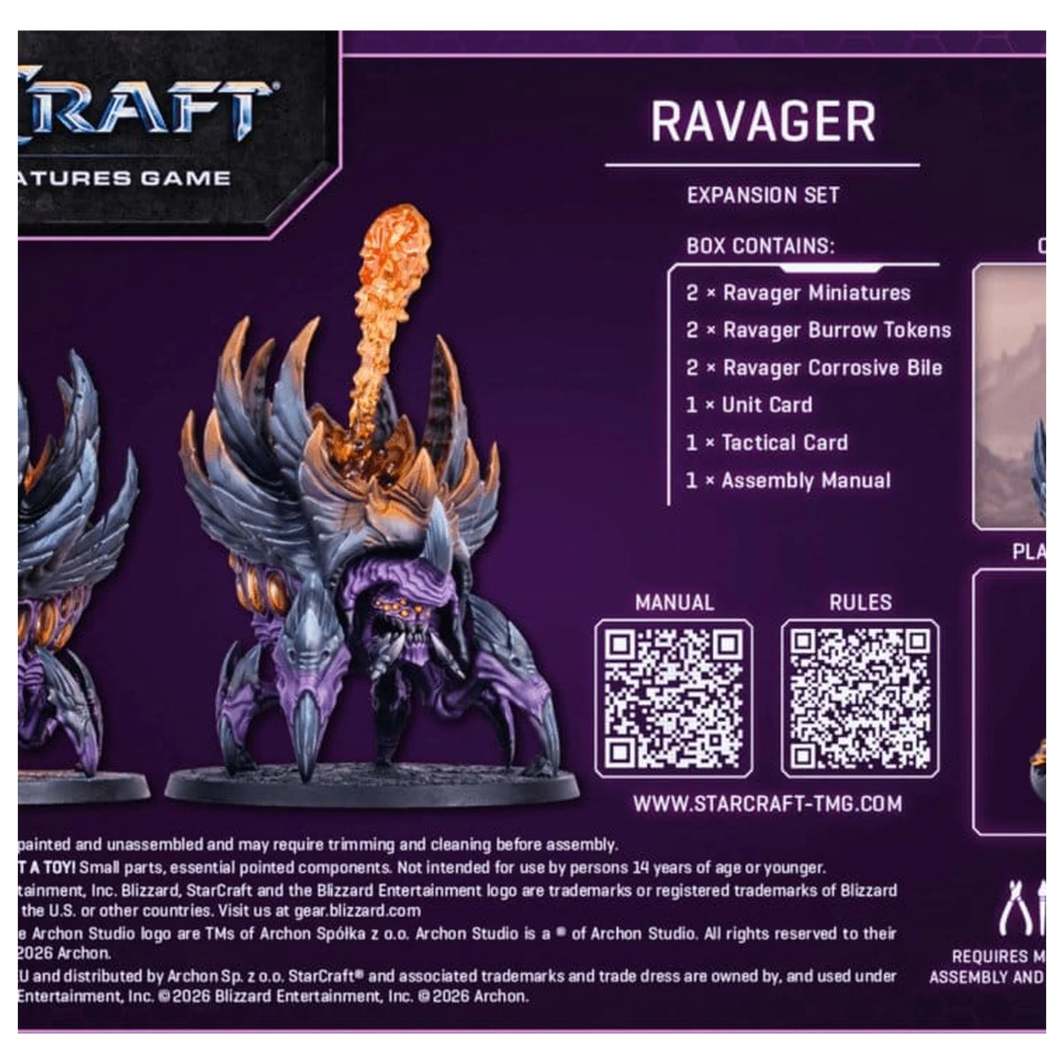 StarCraft TMG Set de expansiune Zerg: Ravager poza produsului