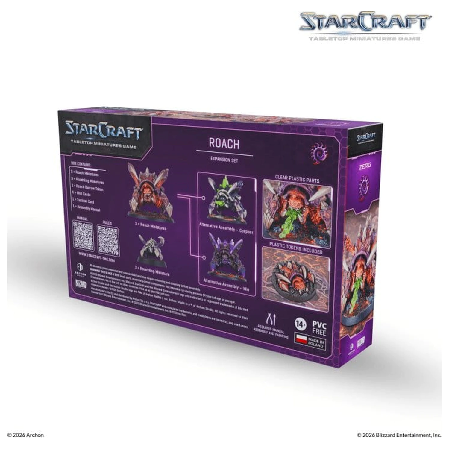 StarCraft TMG Set de expansiune Zerg: Roach poza produsului