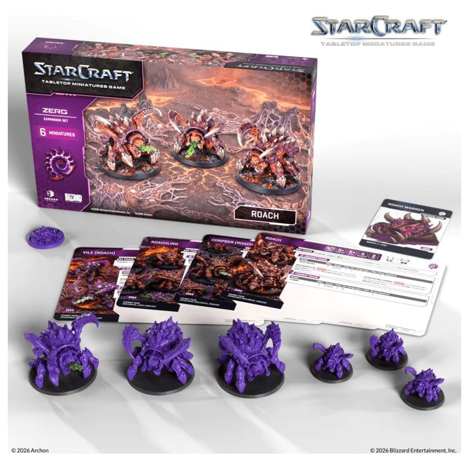 StarCraft TMG Set de expansiune Zerg: Roach poza produsului
