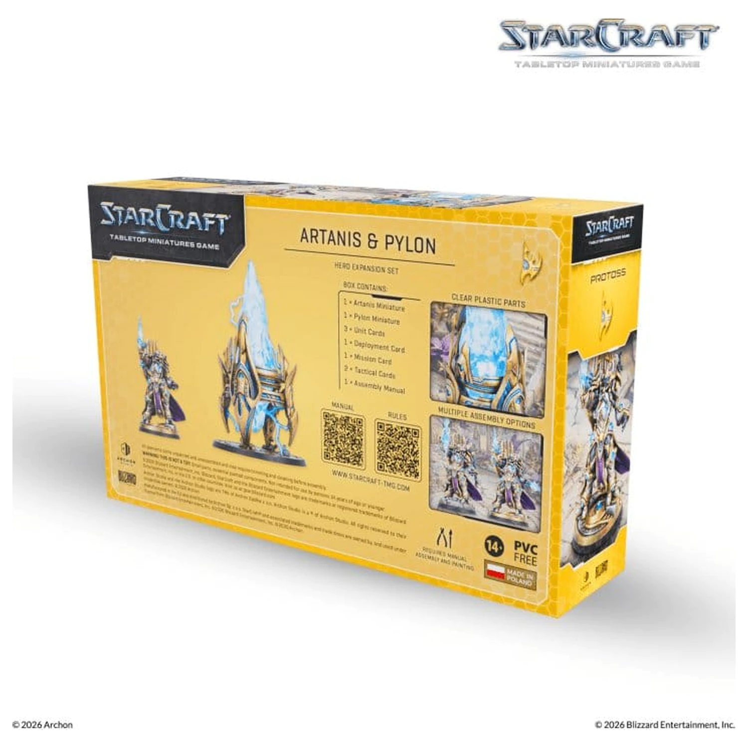 StarCraft TMG Set expansiune erou Protoss: Artanis & Pylon poza produsului