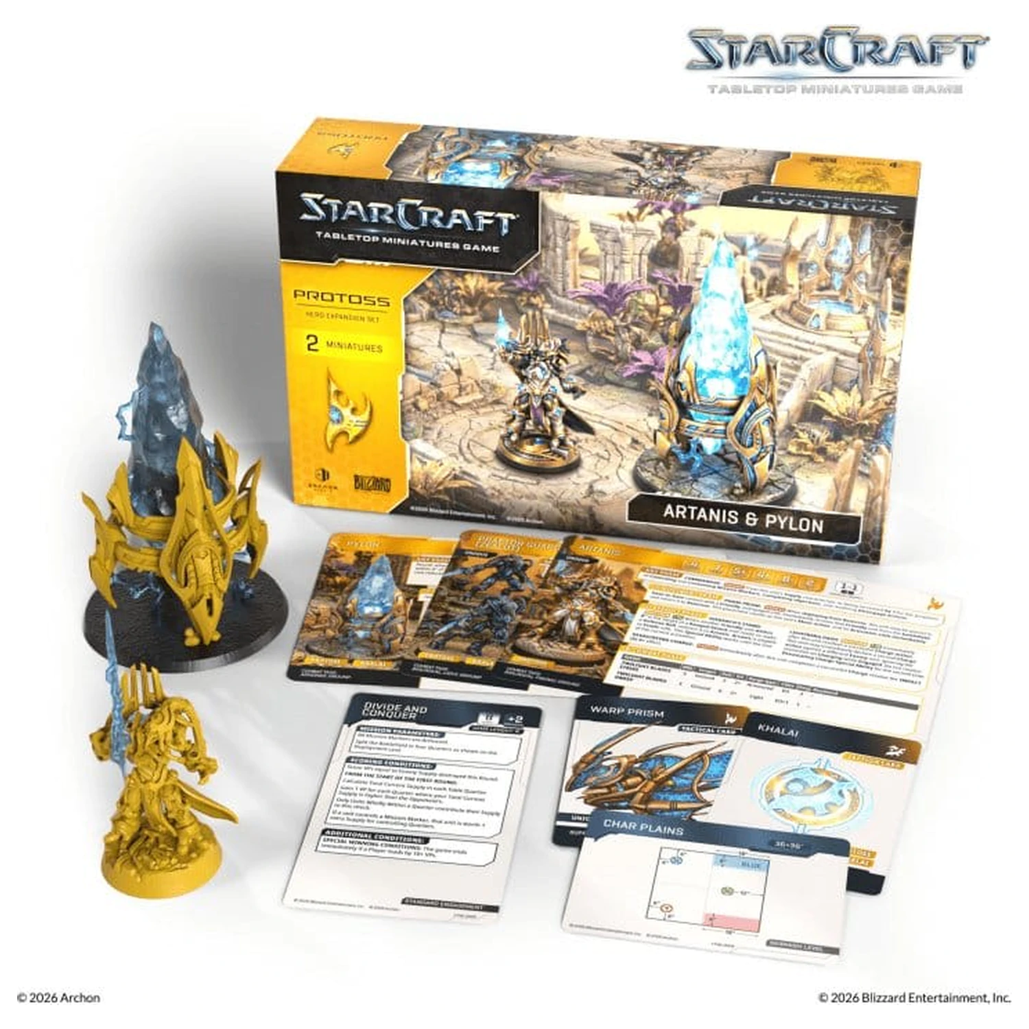 StarCraft TMG Set expansiune erou Protoss: Artanis & Pylon poza produsului