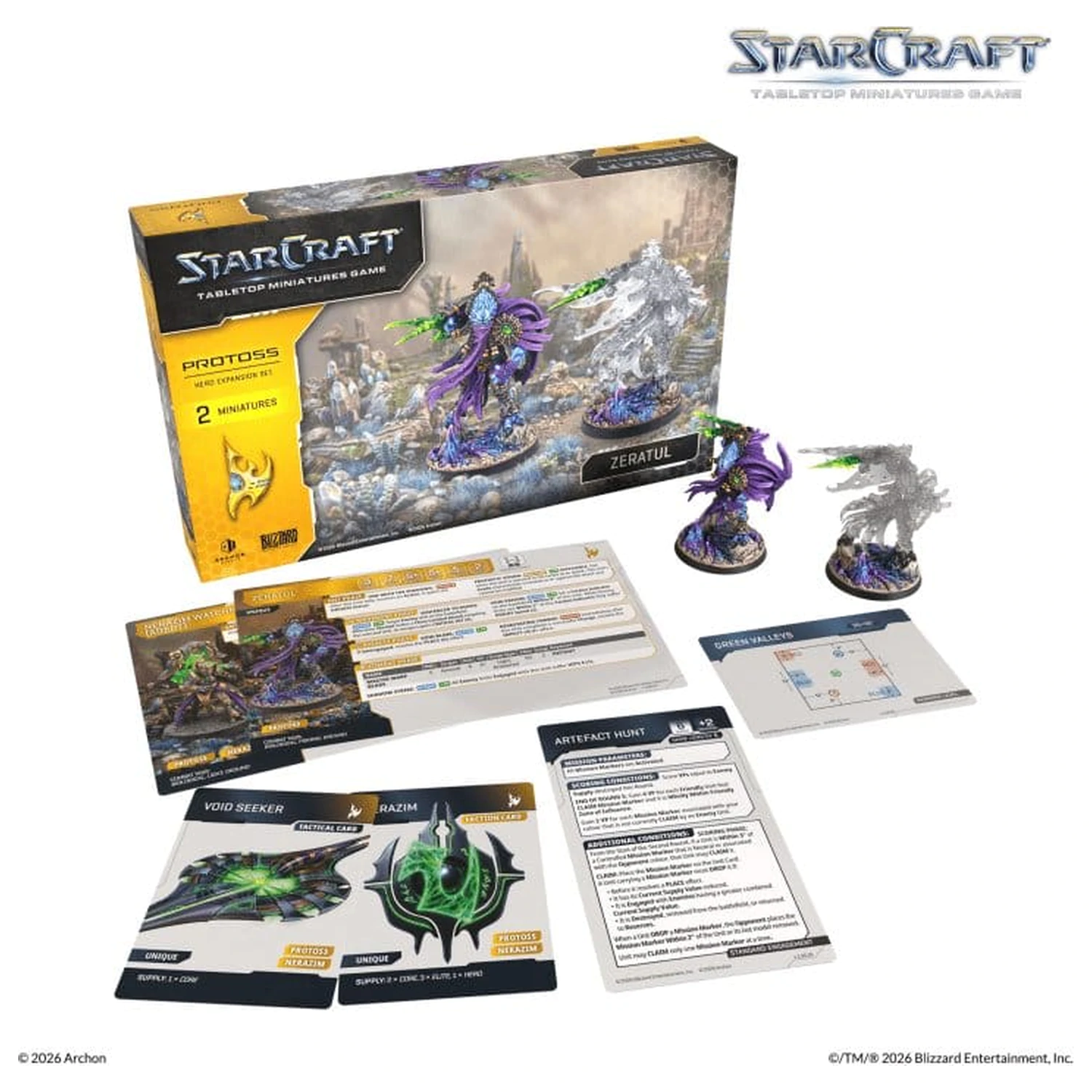 StarCraft TMG Hero Expansion Set Protoss: Zeratul poza produsului