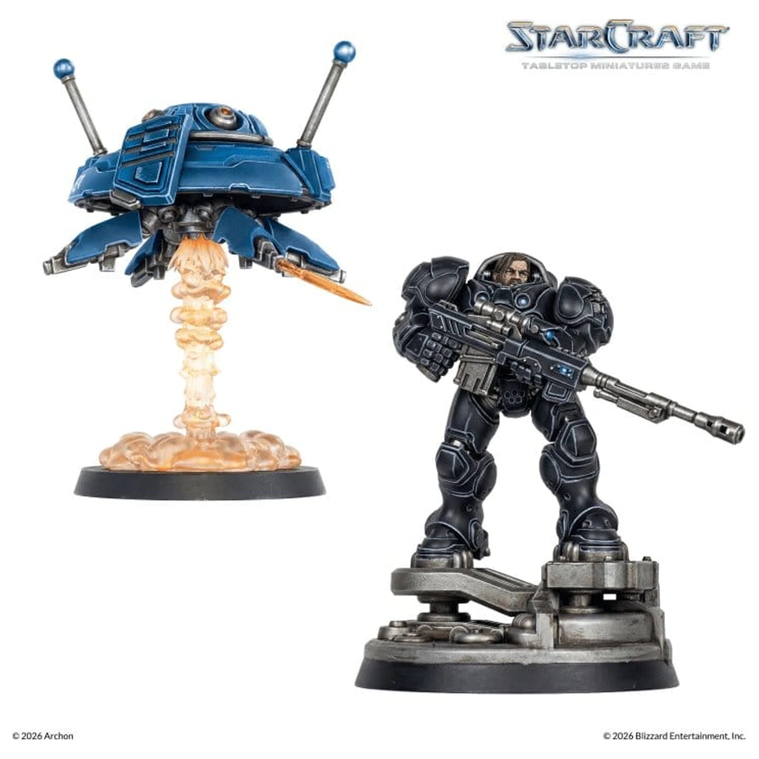 StarCraft TMG Set Expansiune Erou Terran: Jim Raynor & Drona de Aparare Punctuala poza produsului