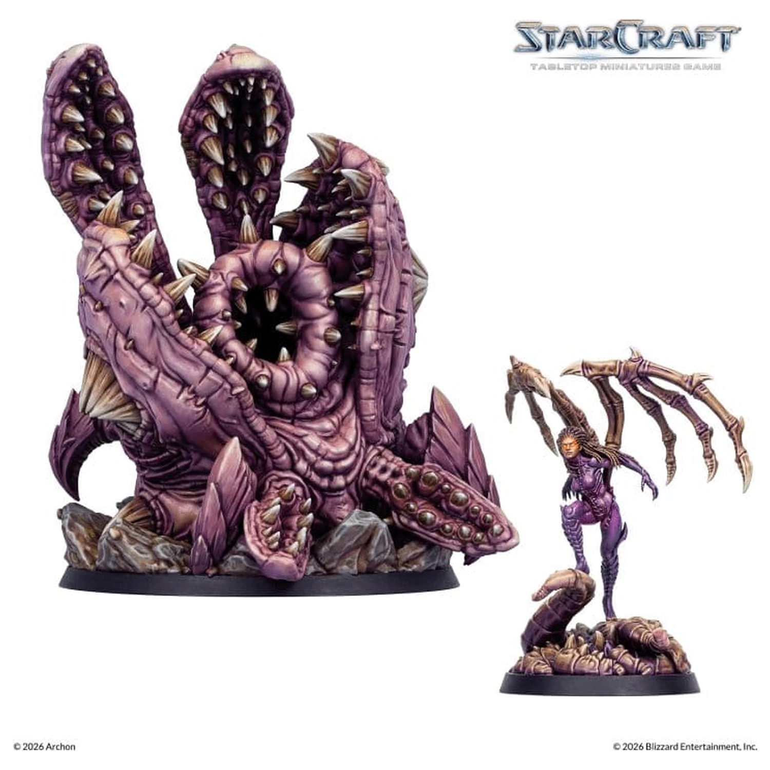 StarCraft TMG Hero Expansion Set Zerg: Kerrigan & Omega Worm poza produsului