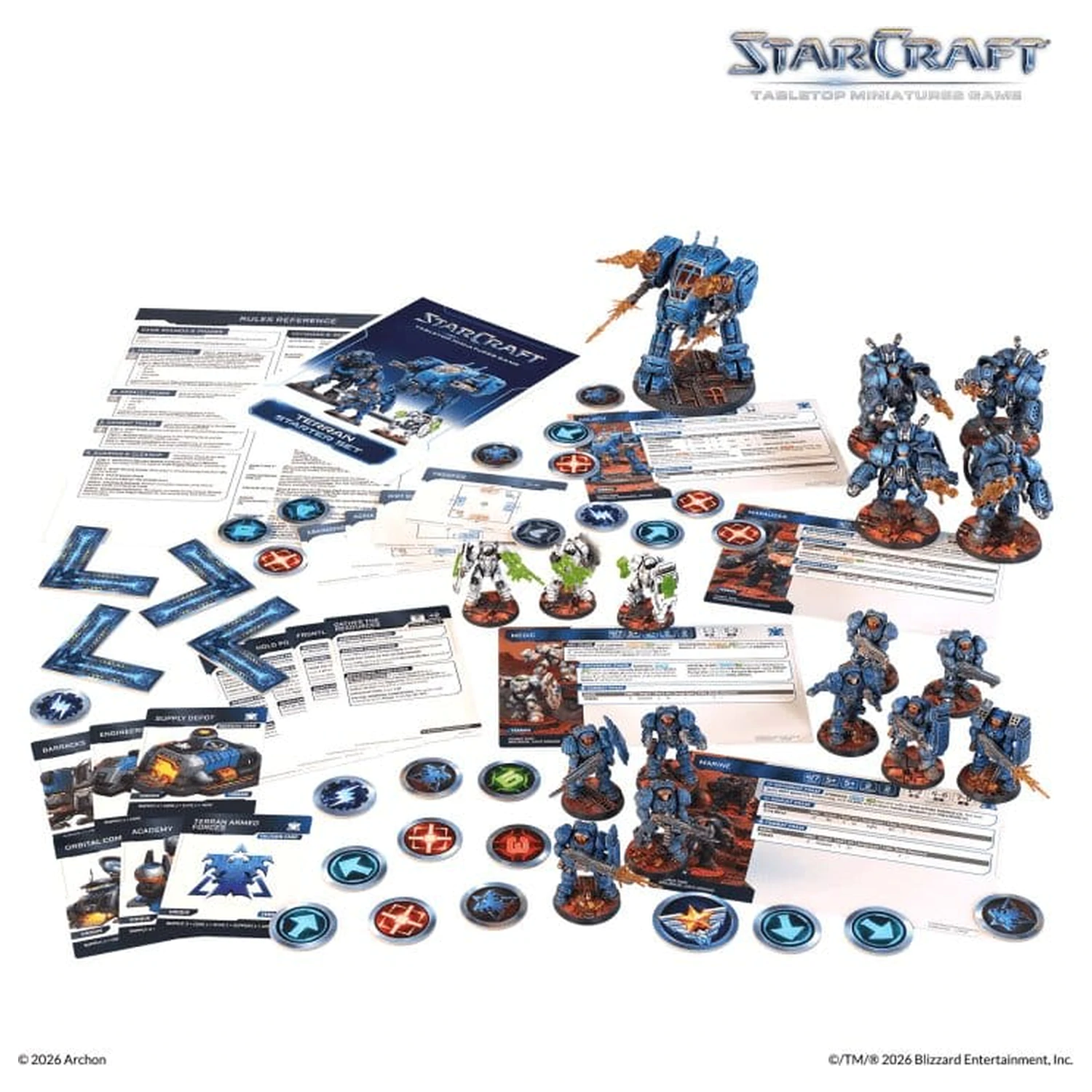StarCraft TMG Set de Start Terran poza produsului