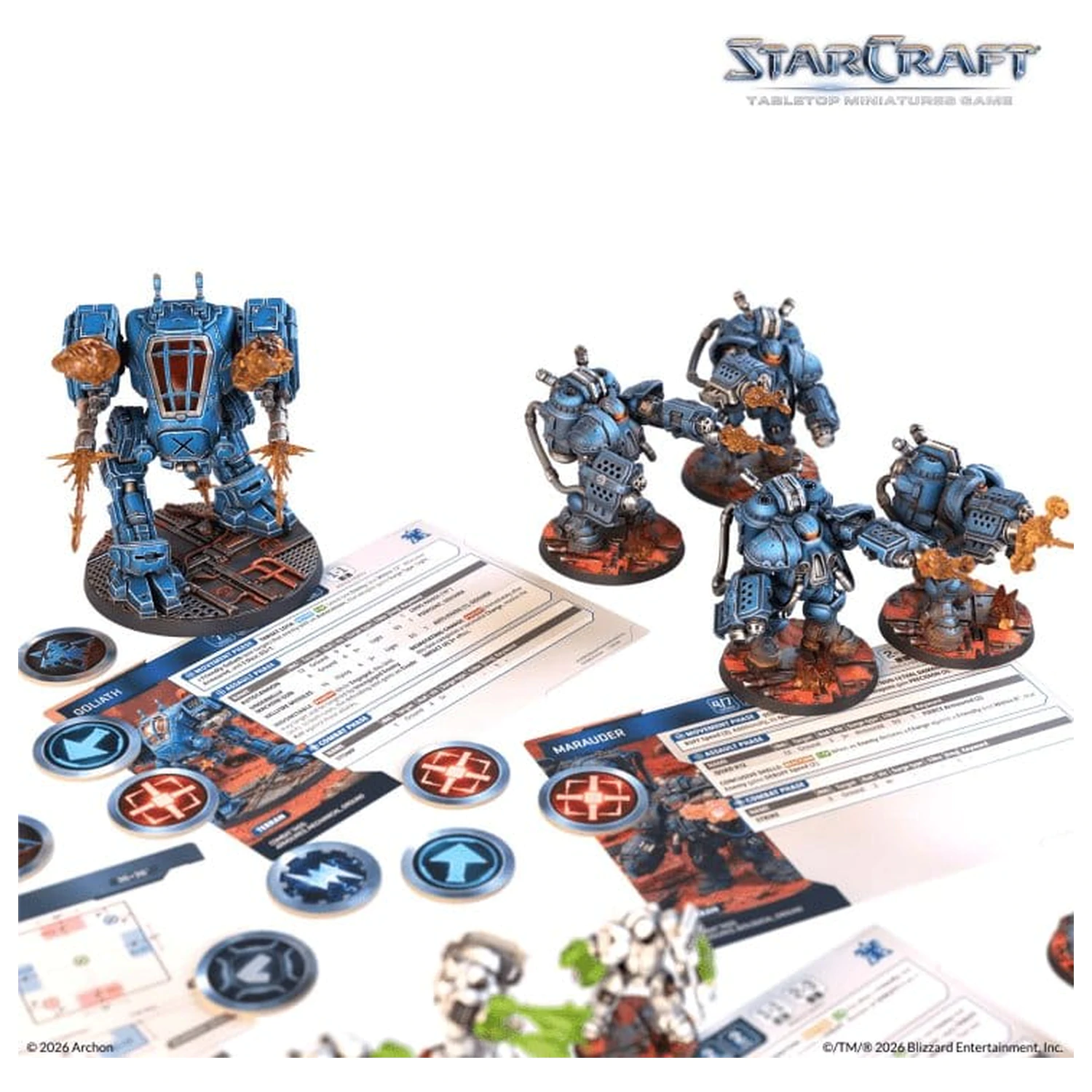 StarCraft TMG Set de Start Terran poza produsului