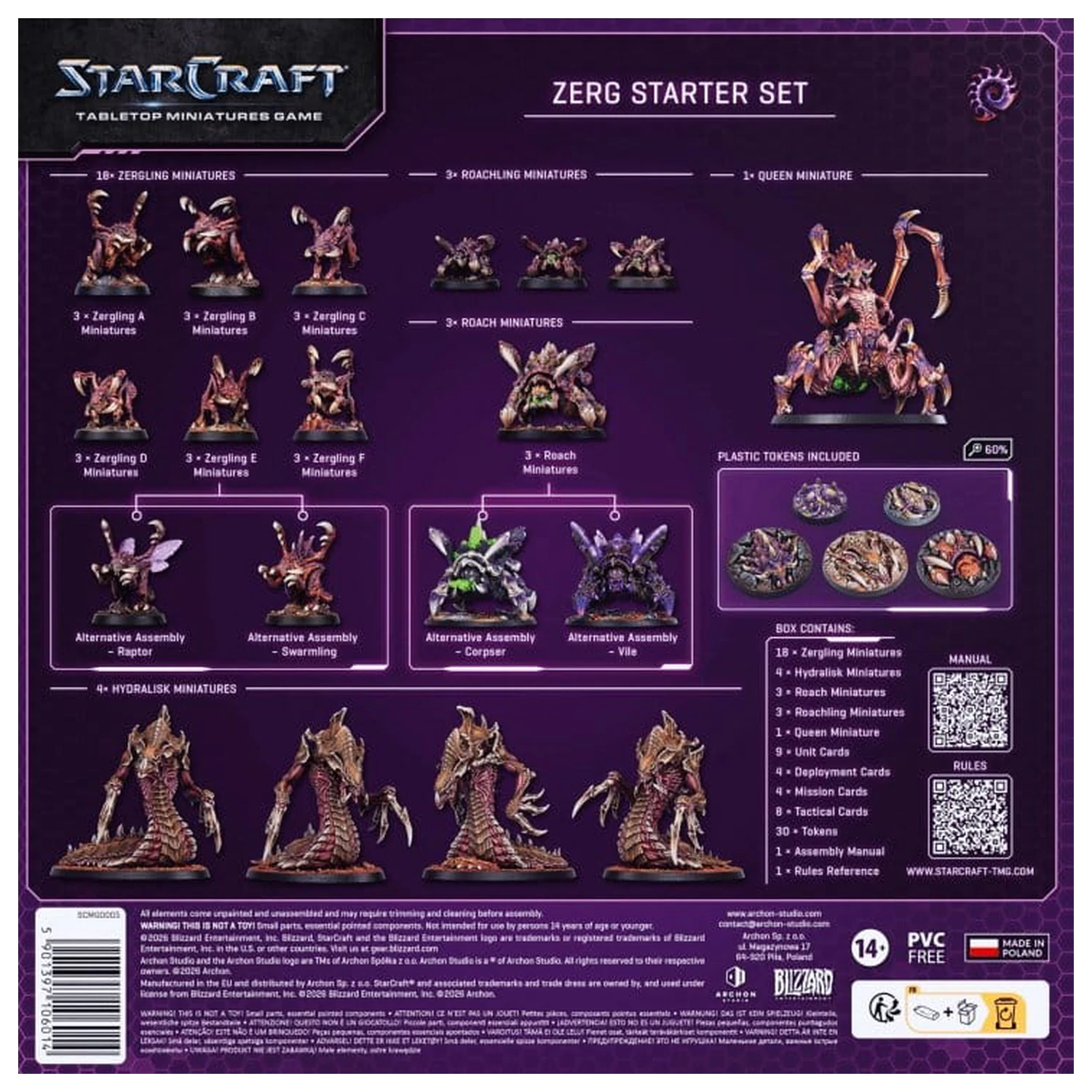 StarCraft TMG Set de Starter Zerg poza produsului