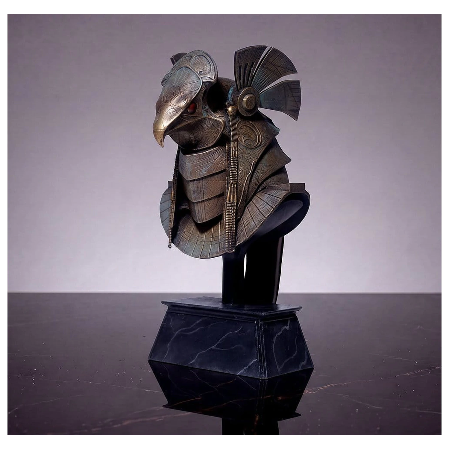 Stargate Desktop Replica Casca Replica Horus Guard Helmet 15 cm poza produsului
