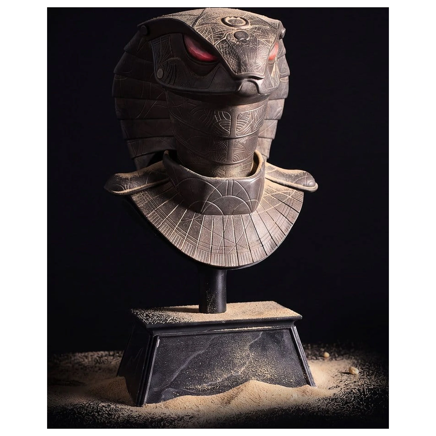 Stargate Desktop Replica Helmet Replica Serpent Guard Helmet Apophis 15 cm poza produsului