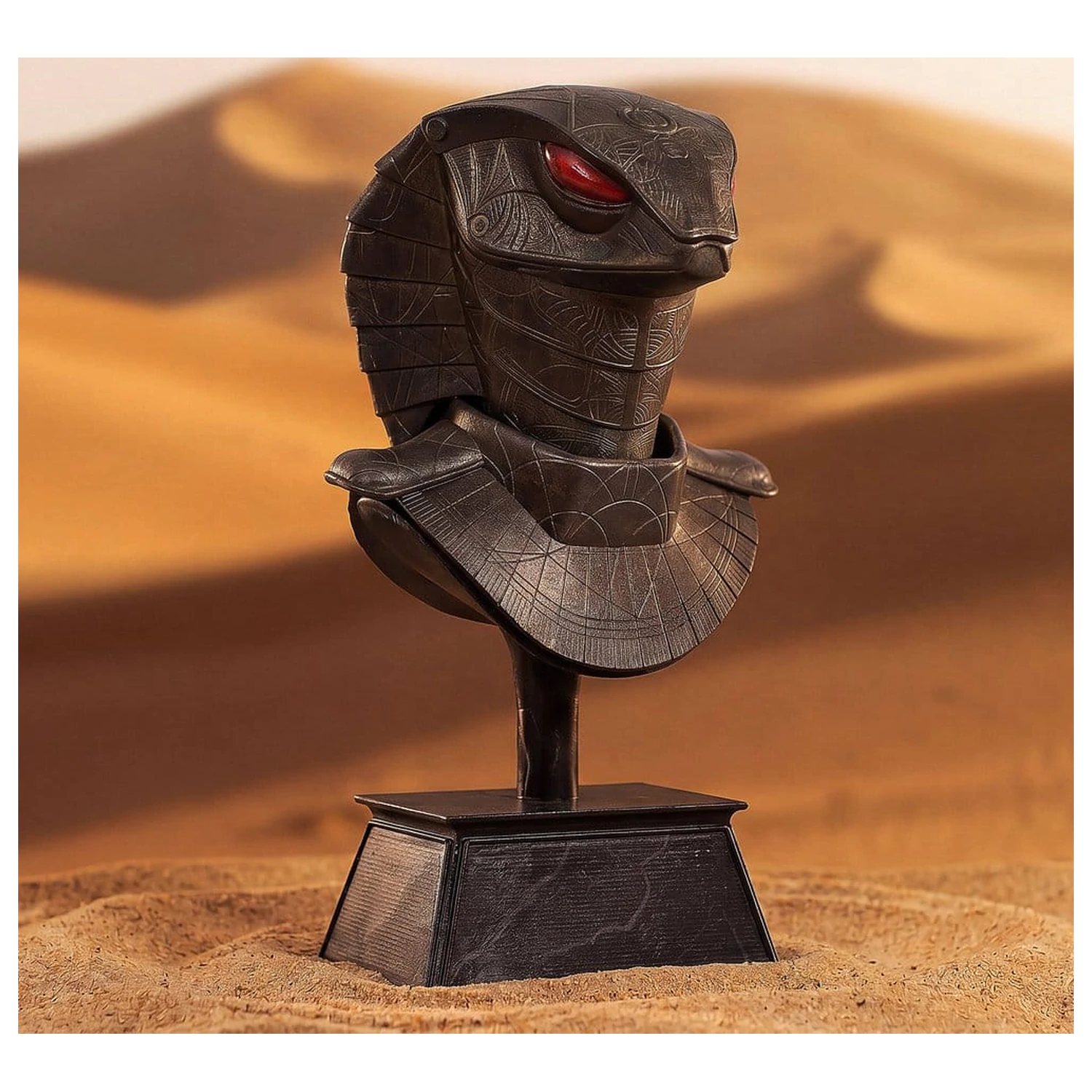 Stargate Desktop Replica Helmet Replica Serpent Guard Helmet Apophis 15 cm poza produsului