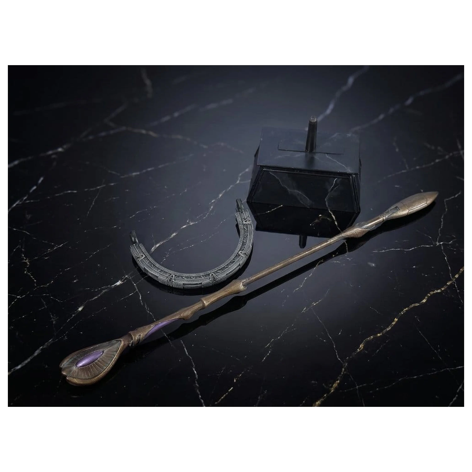 Stargate Desktop Replica Ma'tok Staff 30 cm poza produsului