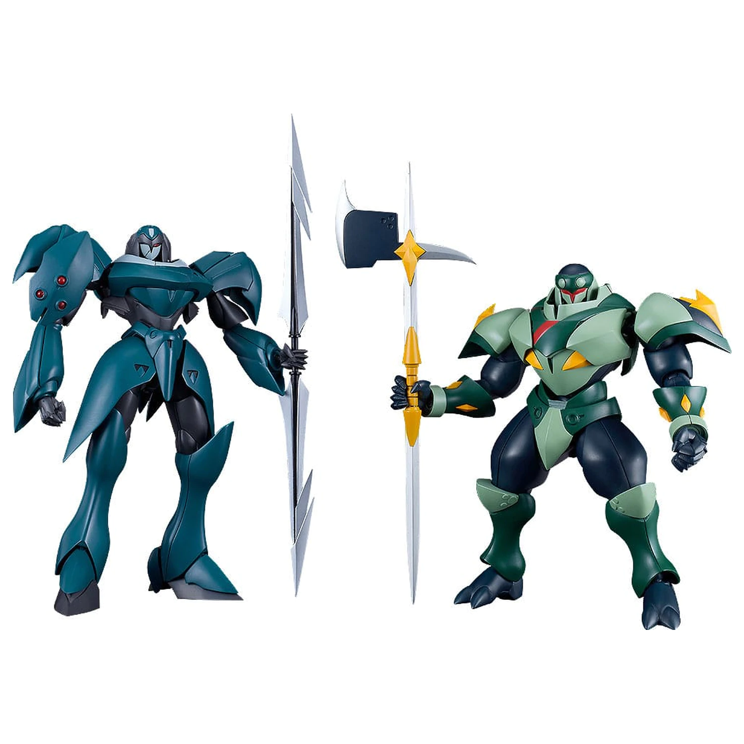 Starknight Tekkaman Blade Moderoid Set 2 figurine model din plastic Tekkaman Dagger si Tekkaman Axe poza produsului