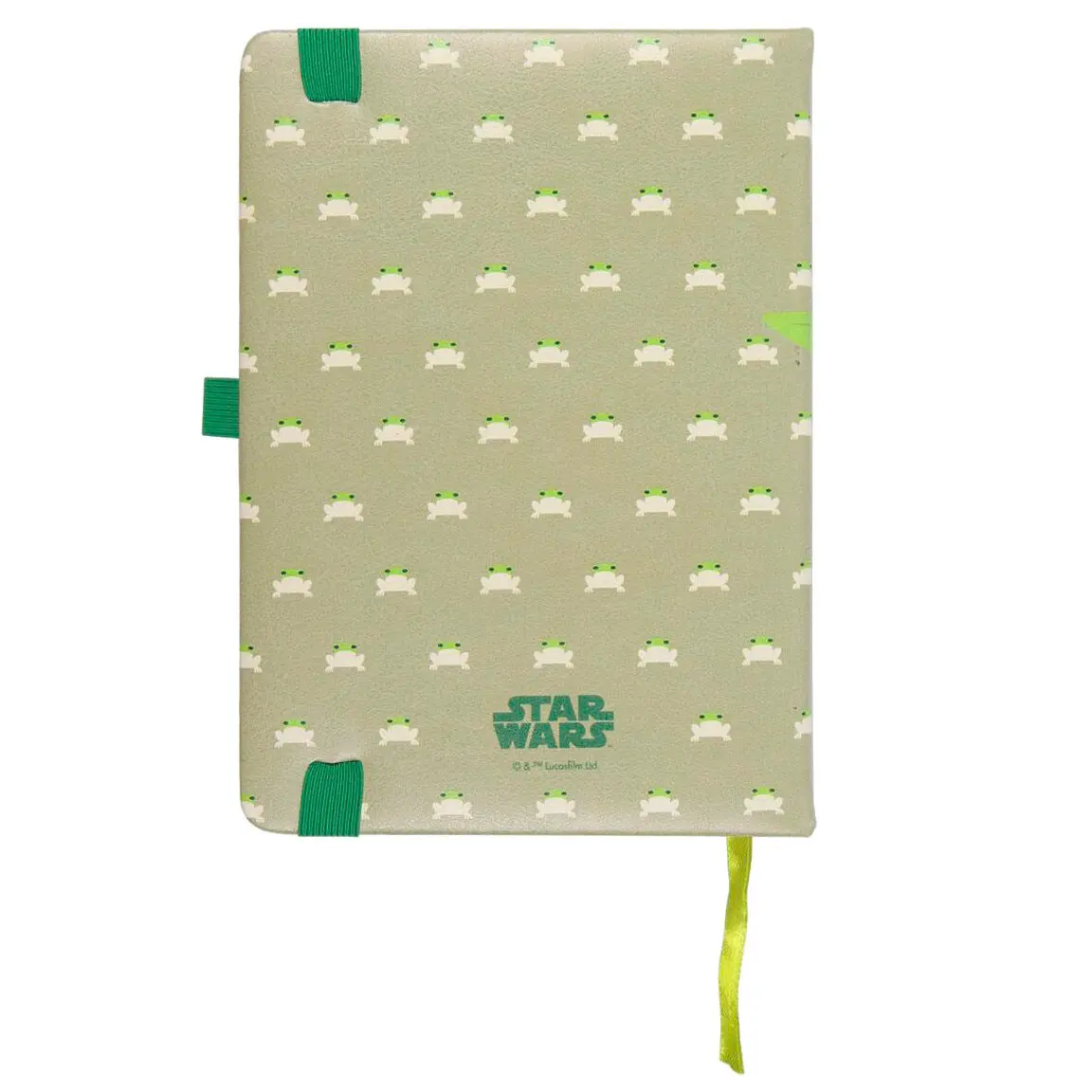 Stars Wars The Mandalorian Yoda Child A5 notes faux-leather notebook poza produsului