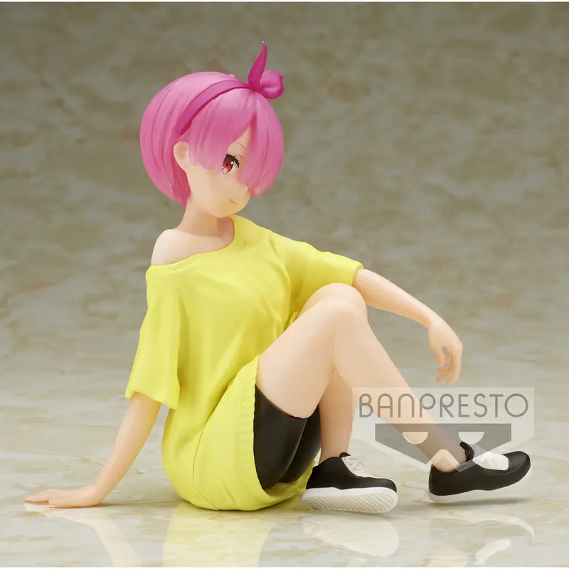 Starting Life in Another World Re:Zero Relax Time Ram Training Syle figurină 14cm poza produsului