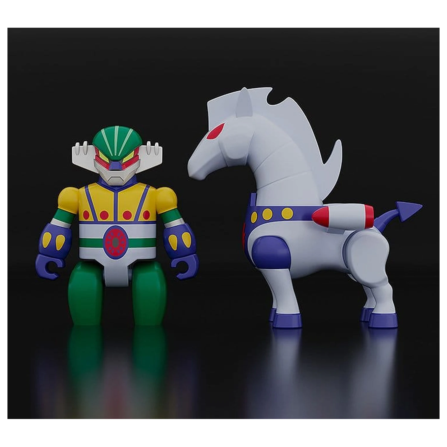 Steel Jeeg Brickroid Action Figures 2-Pack Steel Jeeg: Pantheroid Set 5 cm poza produsului