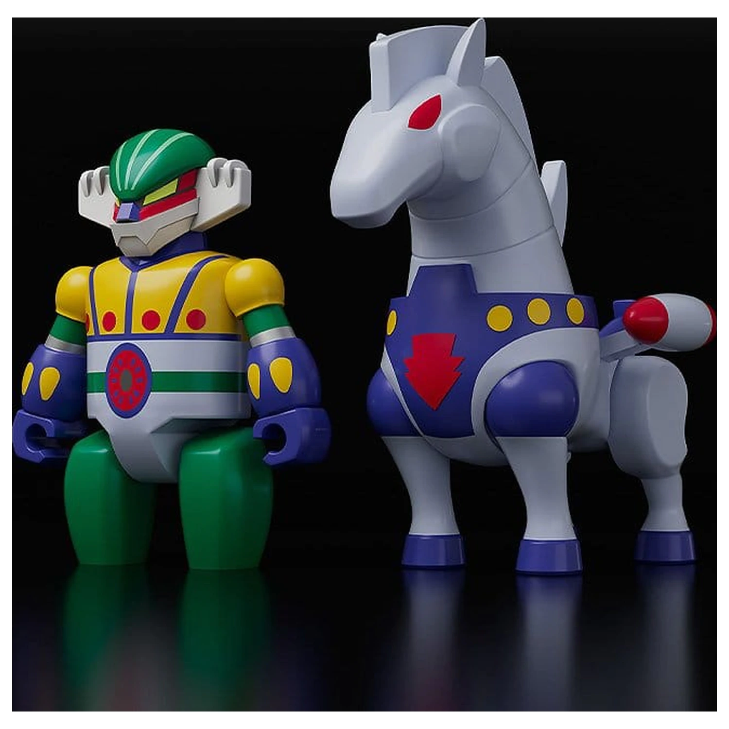Steel Jeeg Brickroid Action Figures 2-Pack Steel Jeeg: Pantheroid Set 5 cm poza produsului