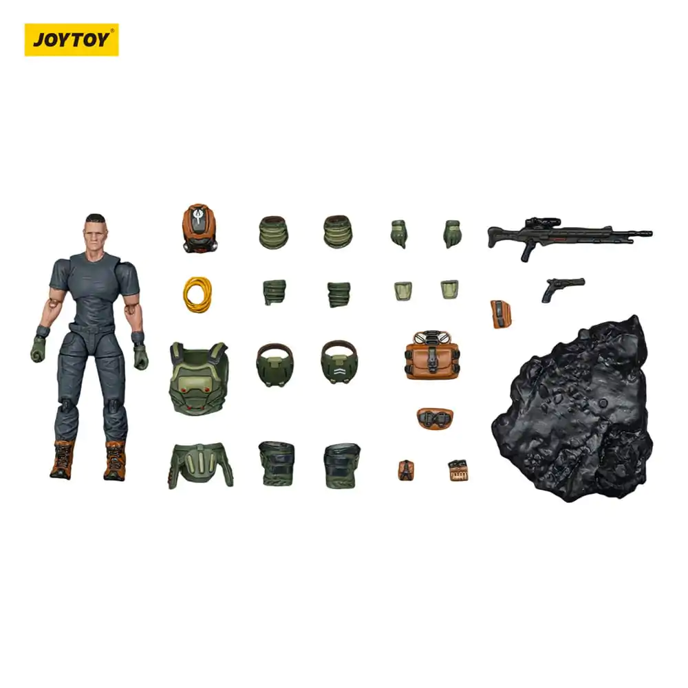 Steel Ride Corps Dark Source Figurina de actiune Assaulter Stephen 7 cm poza produsului