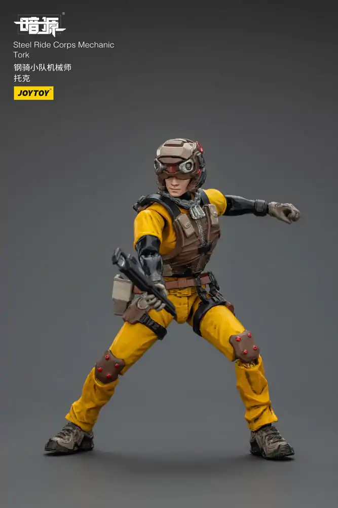Steel Ride Corps Dark Source Figurina de Actiune Mechanic Tork 7 cm poza produsului