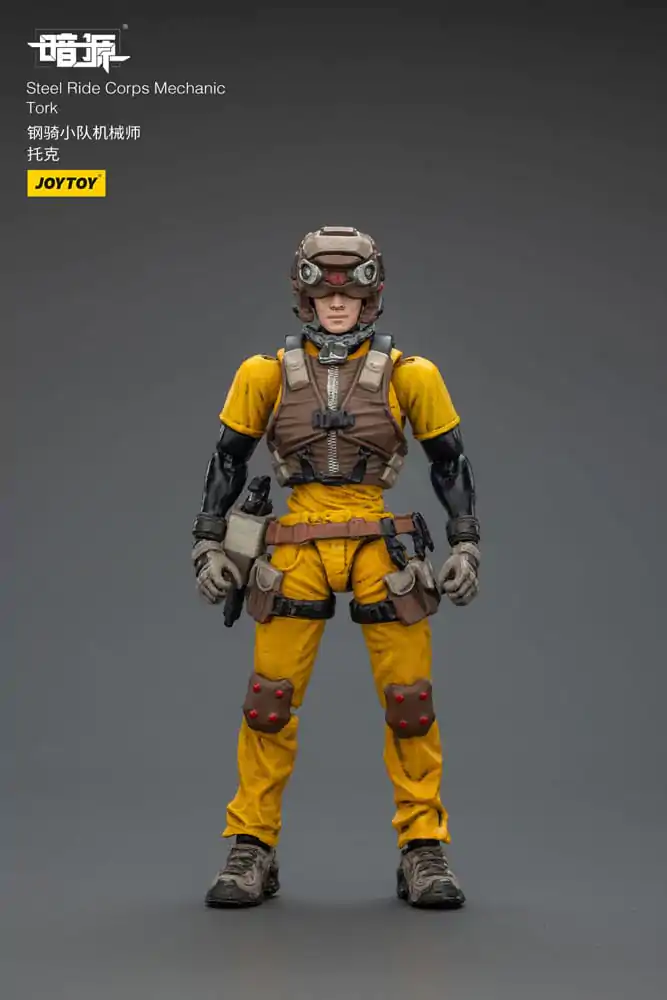 Steel Ride Corps Dark Source Figurina de Actiune Mechanic Tork 7 cm poza produsului