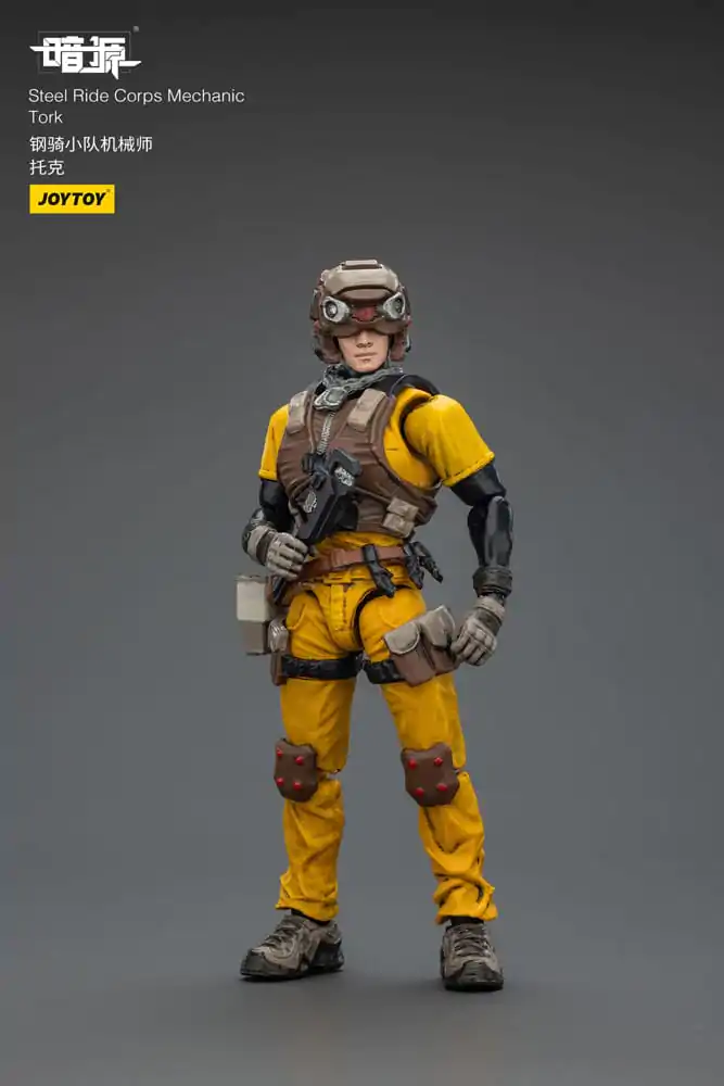 Steel Ride Corps Dark Source Figurina de Actiune Mechanic Tork 7 cm poza produsului