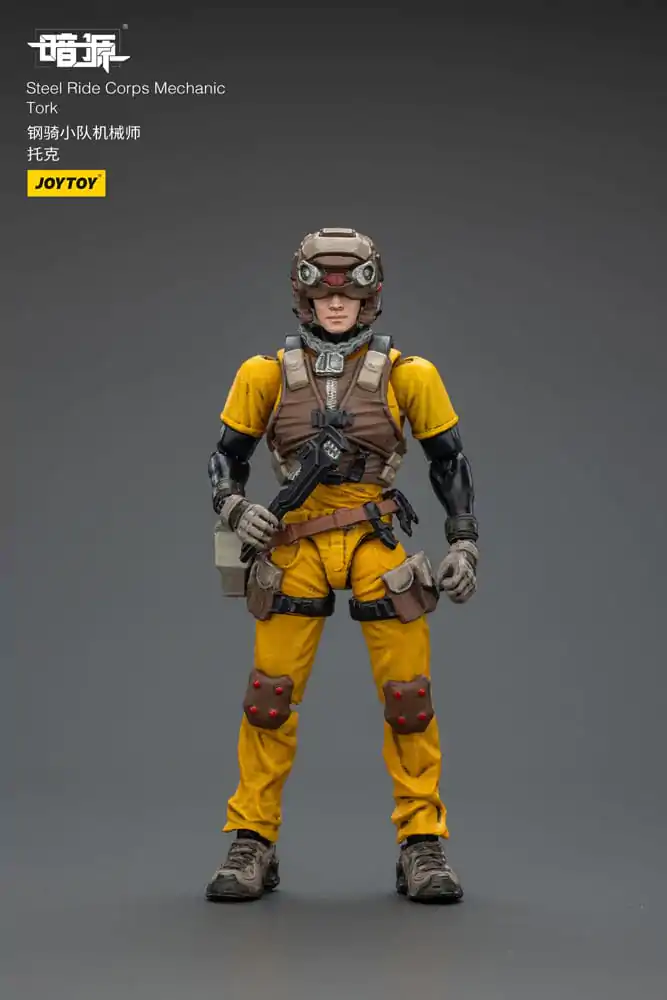 Steel Ride Corps Dark Source Figurina de Actiune Mechanic Tork 7 cm poza produsului