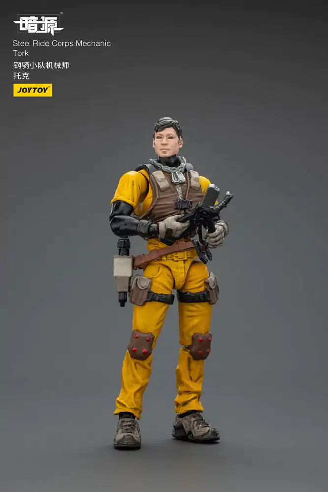 Steel Ride Corps Dark Source Figurina de Actiune Mechanic Tork 7 cm poza produsului