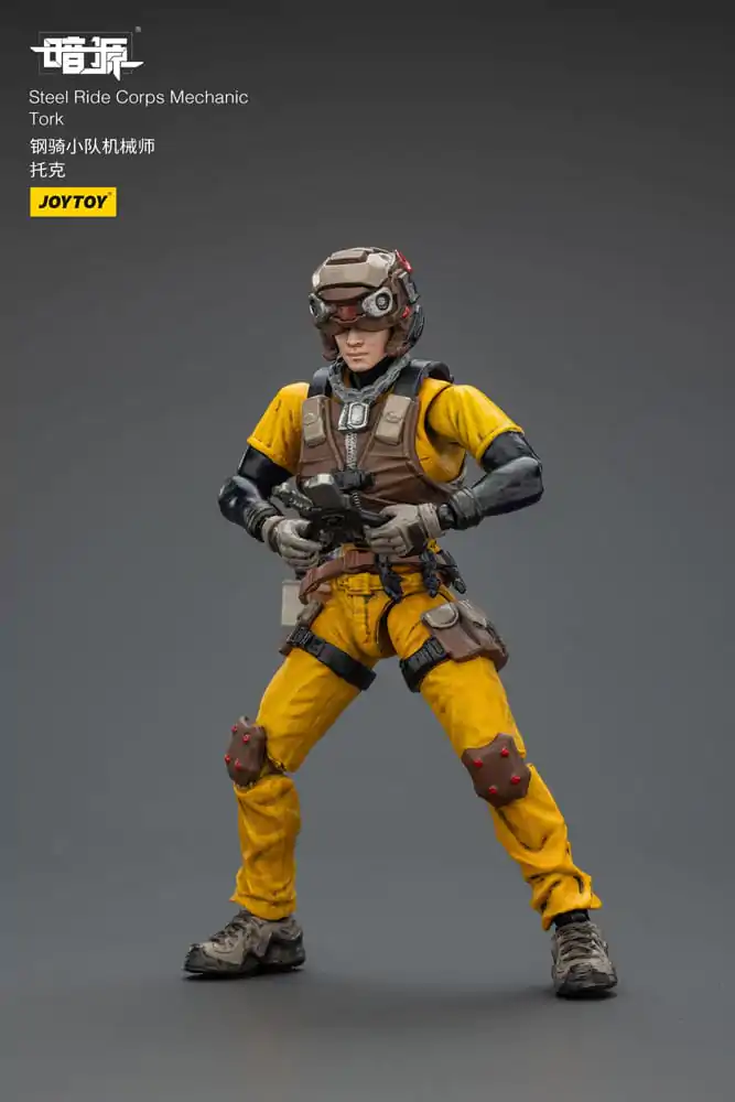 Steel Ride Corps Dark Source Figurina de Actiune Mechanic Tork 7 cm poza produsului